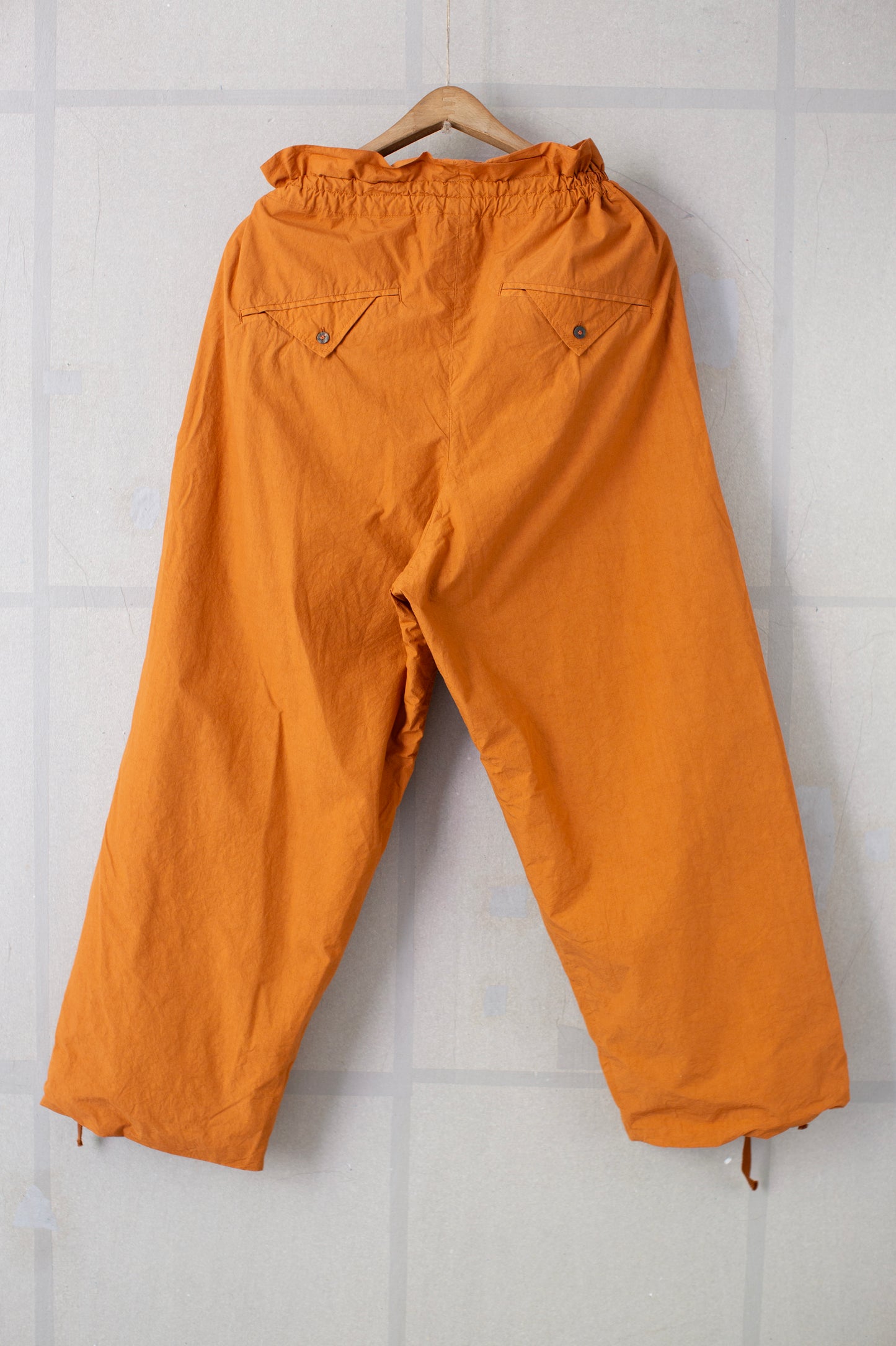 Rust yellow air forming pants