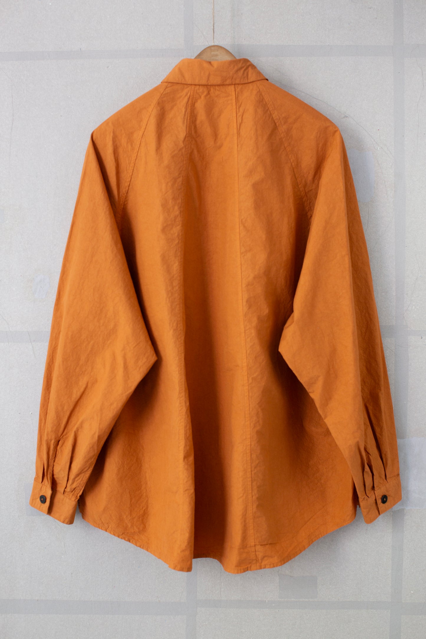 Rust yellow panel shirt
