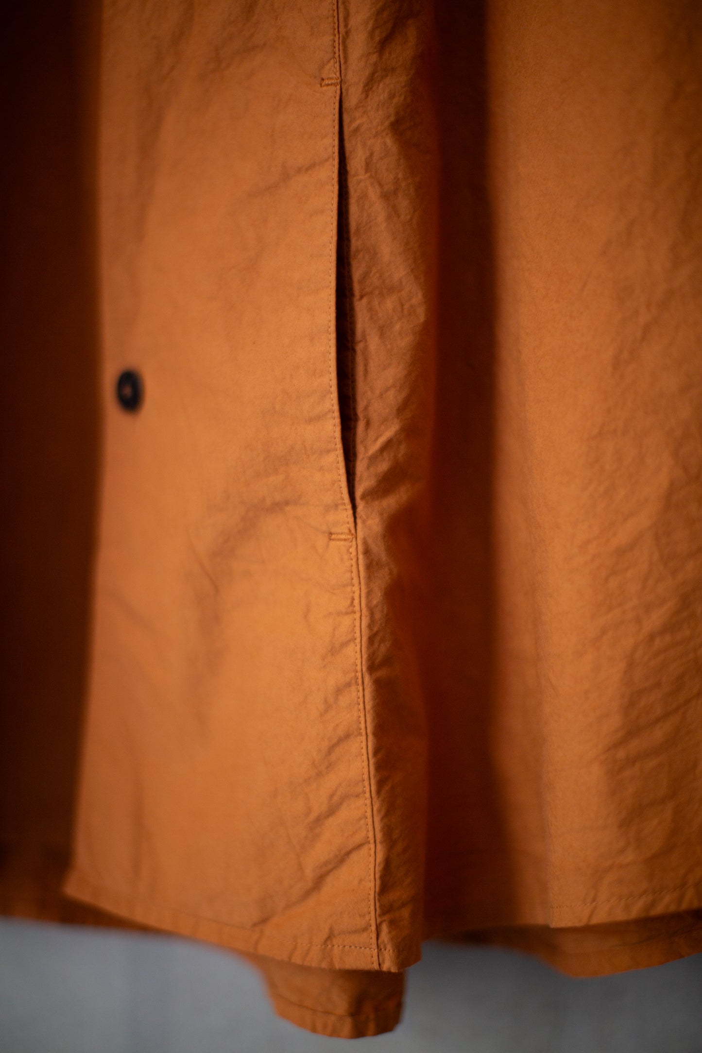 Rust yellow panel shirt