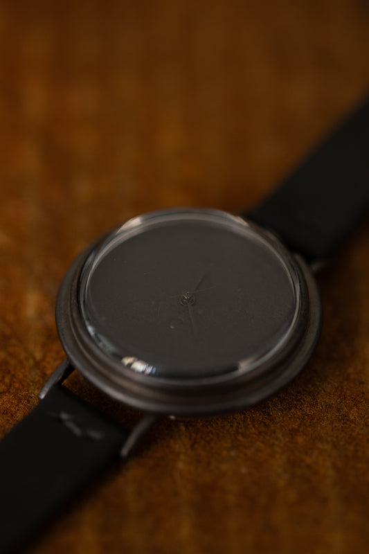 big black 'universe' watch