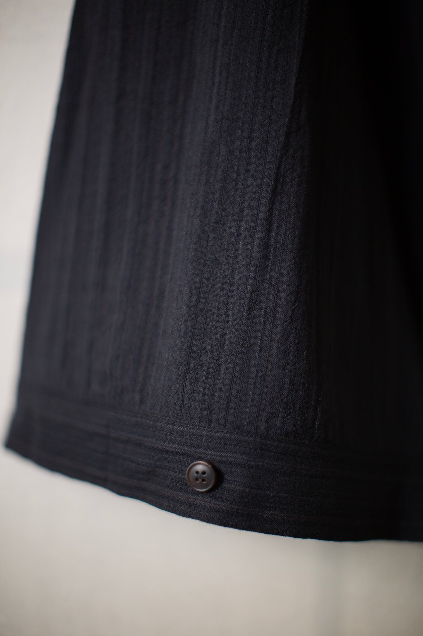 TROUSERS#87 - MEDIUM SEERSUCKER DARK STRIPED