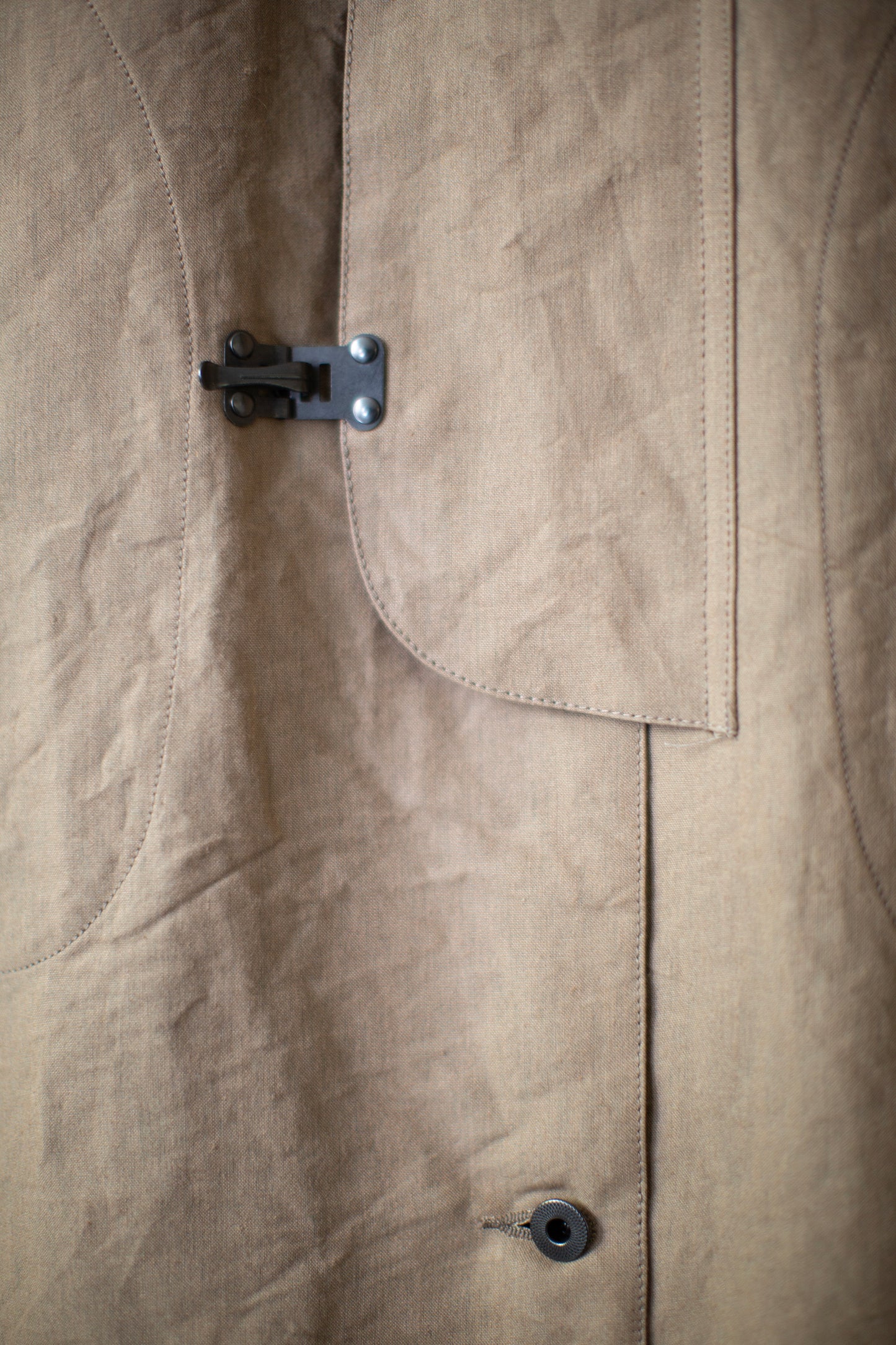 Beige M-1918 Rain Coat