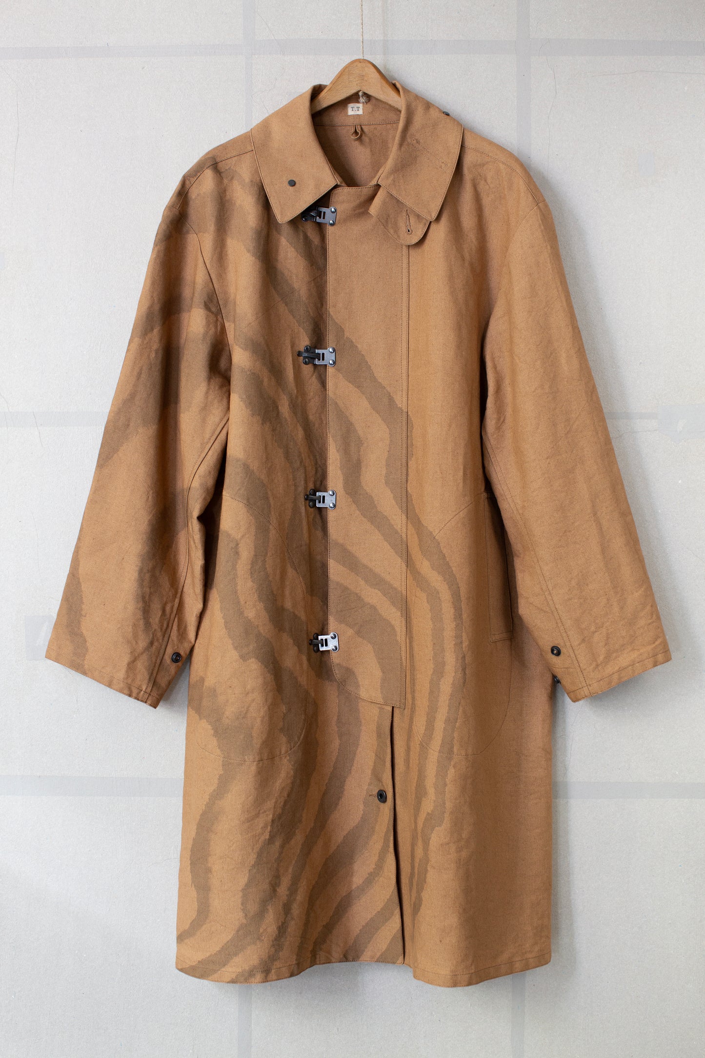 Kakishibu Suminagashi M-1918 Rain Coat