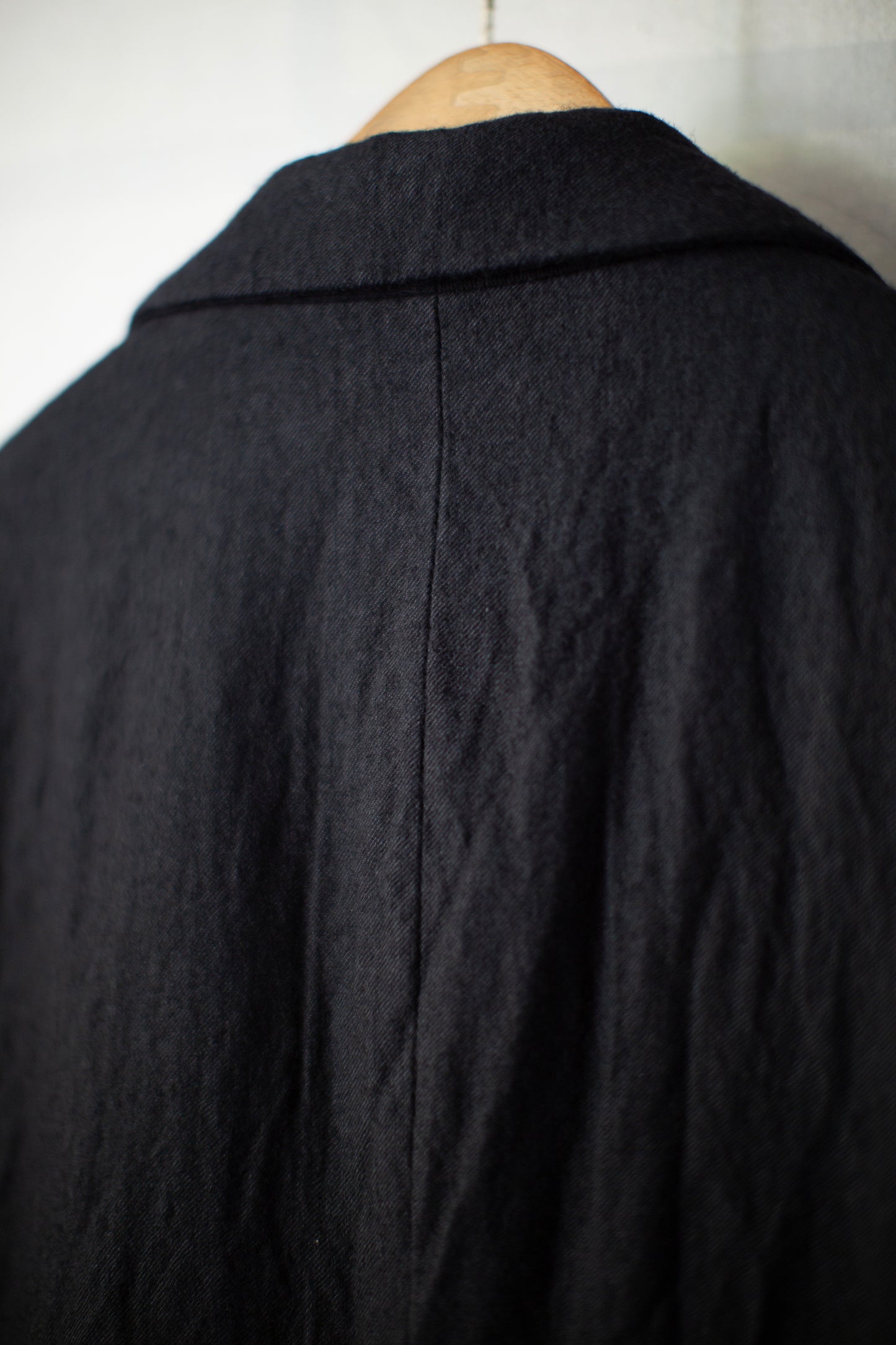 Black five-button Relaxed Blazer