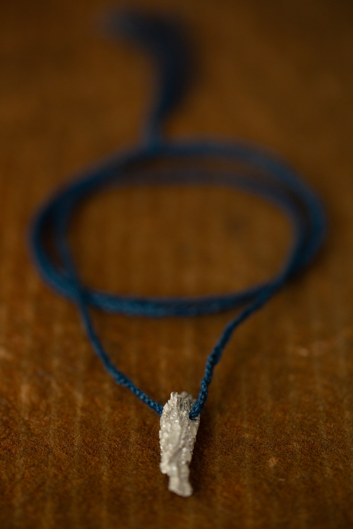 Hand Made silver fragment necklace