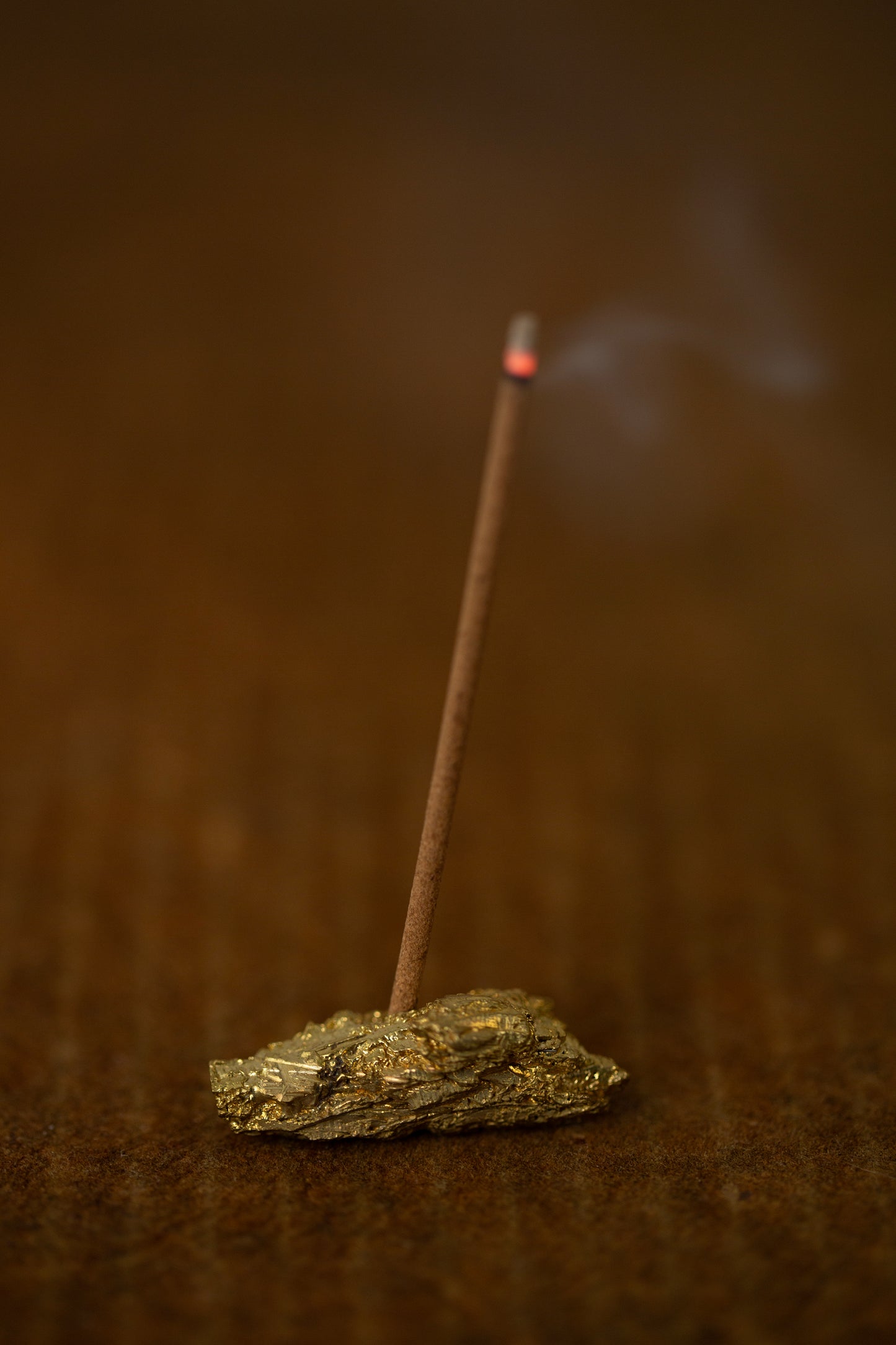 Hand Made Brass fragment incense holder