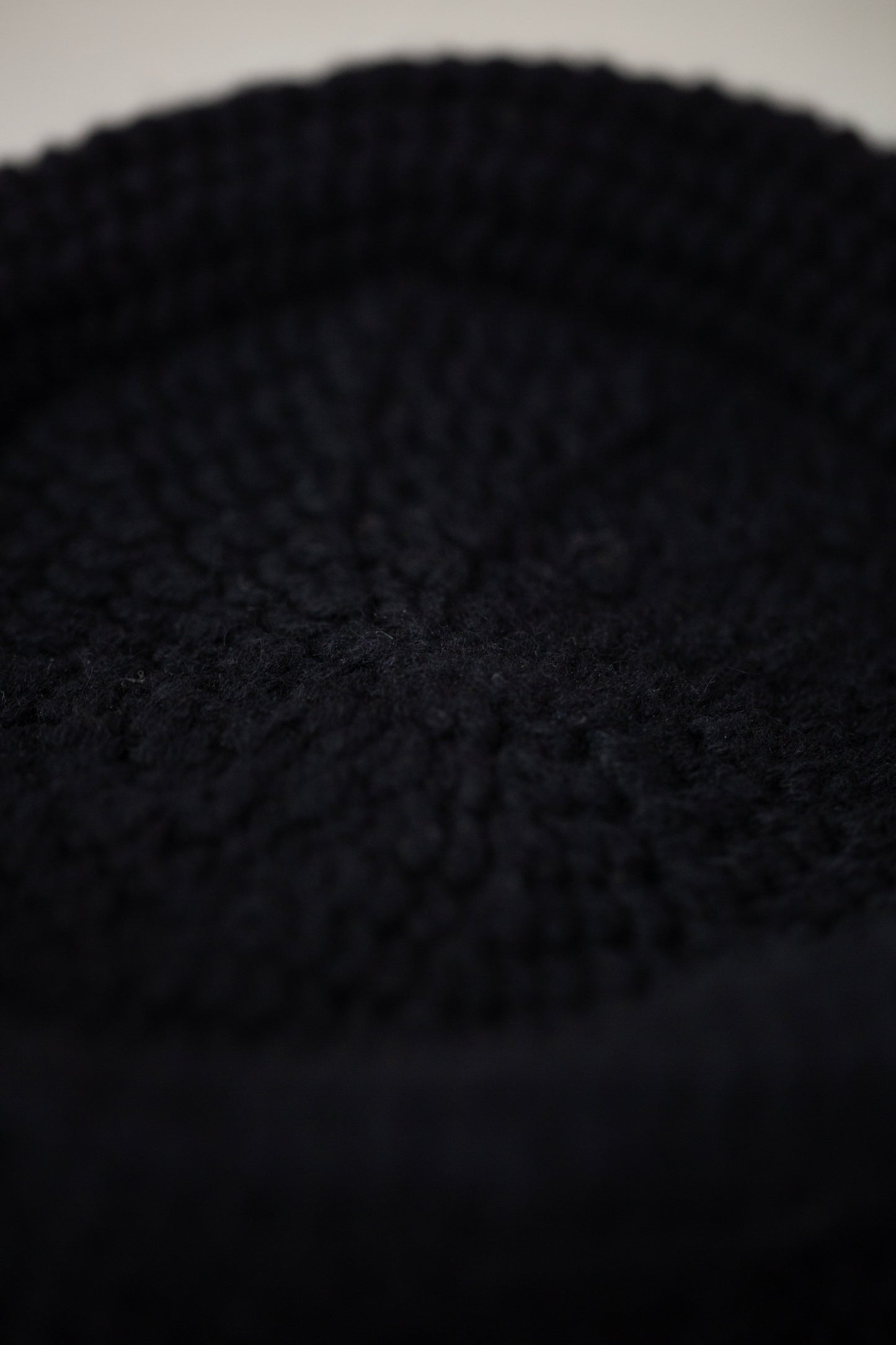 HAT#13 - BLACK YAK WOOL