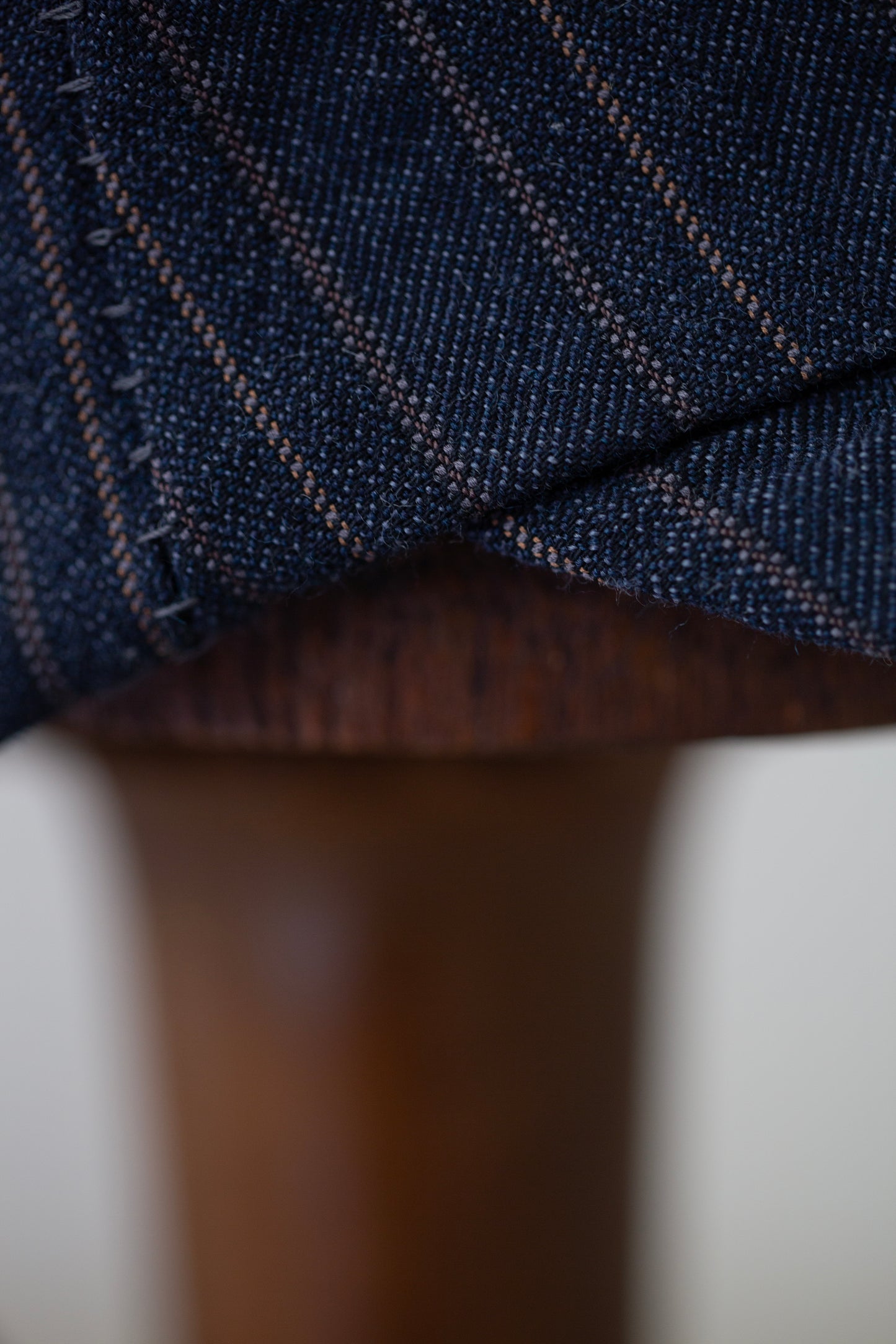 Indigo stripe Field Cap