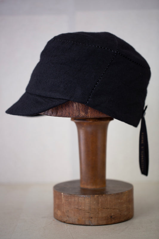 Black Field Cap