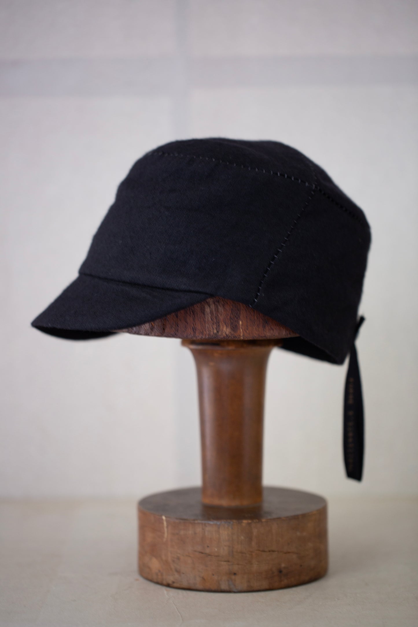 Black Field Cap