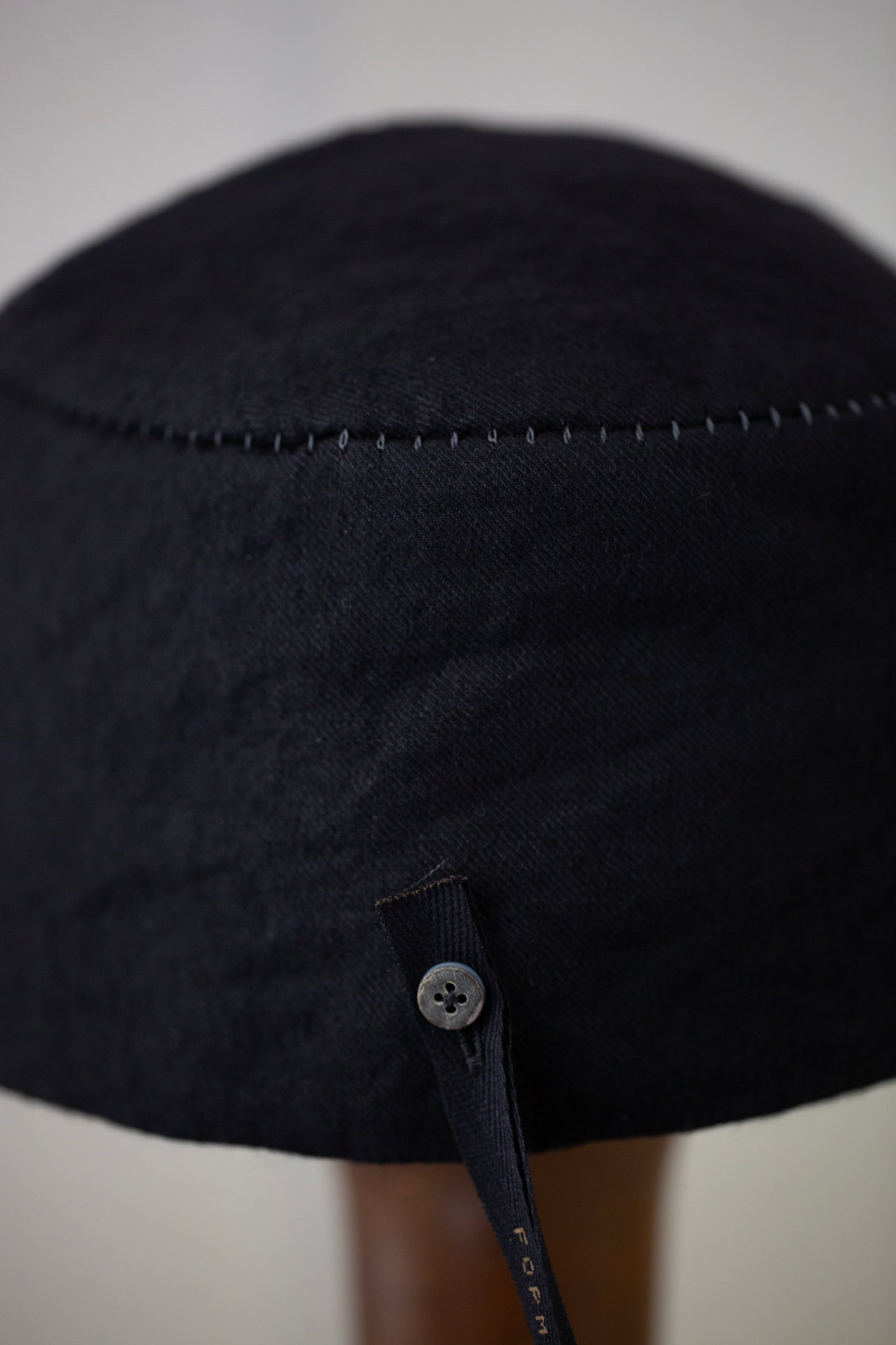 Black Field Cap
