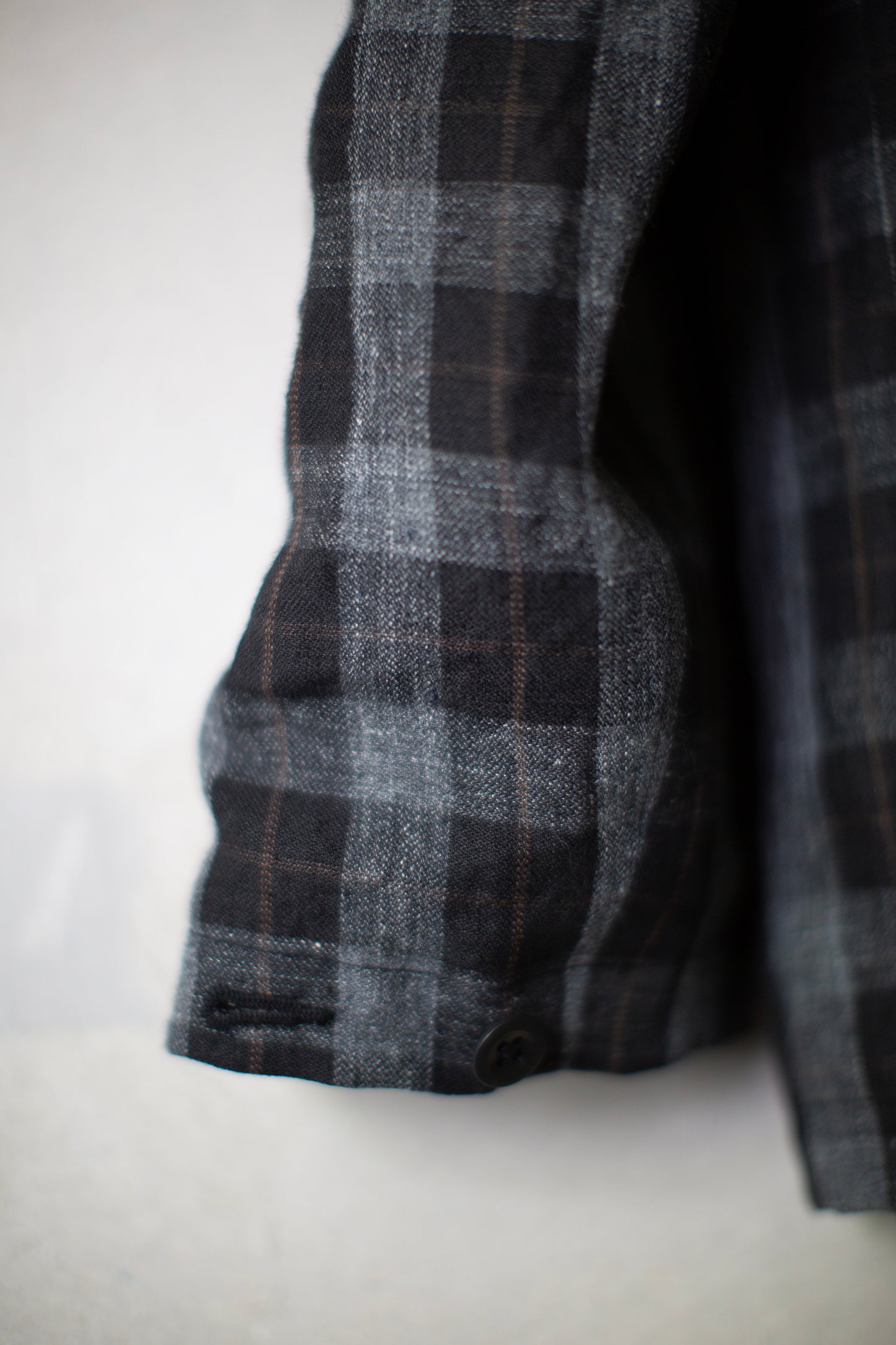 Field Shirt Two in Yarn Dye Linen Check