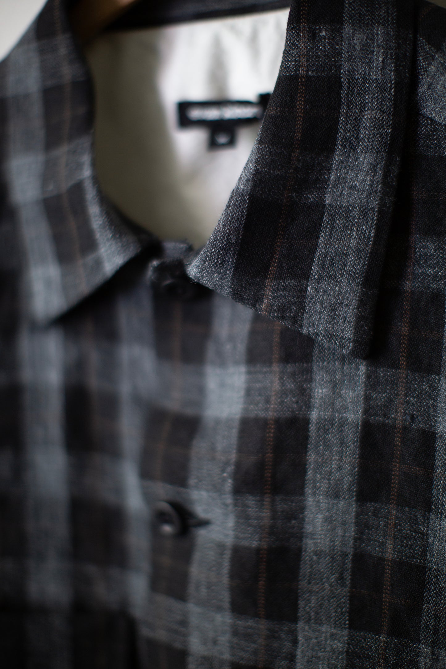 Field Shirt Two in Yarn Dye Linen Check