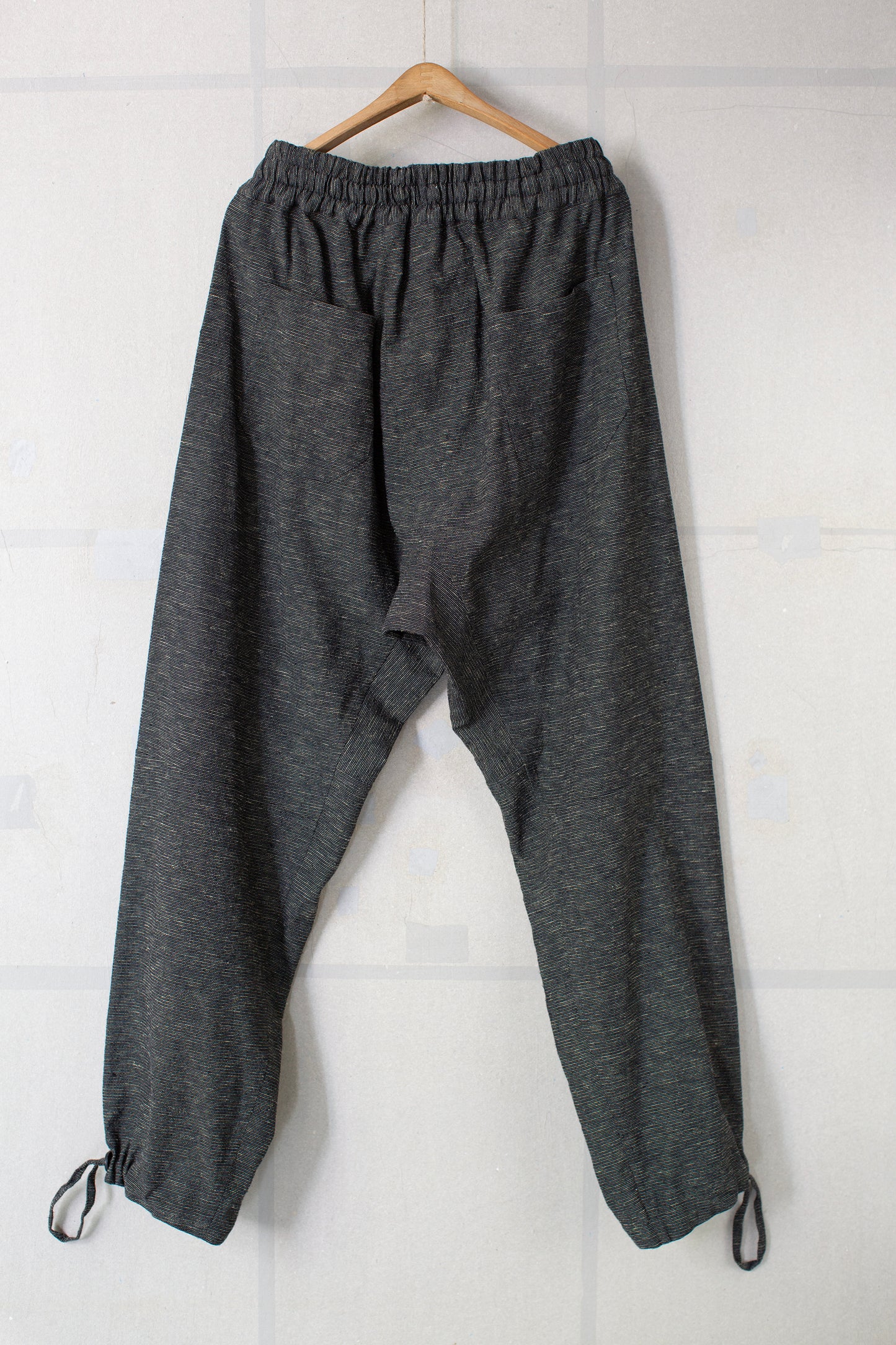 TROUSERS#94 - NOISE HEMP SILK COTTON STRIPES