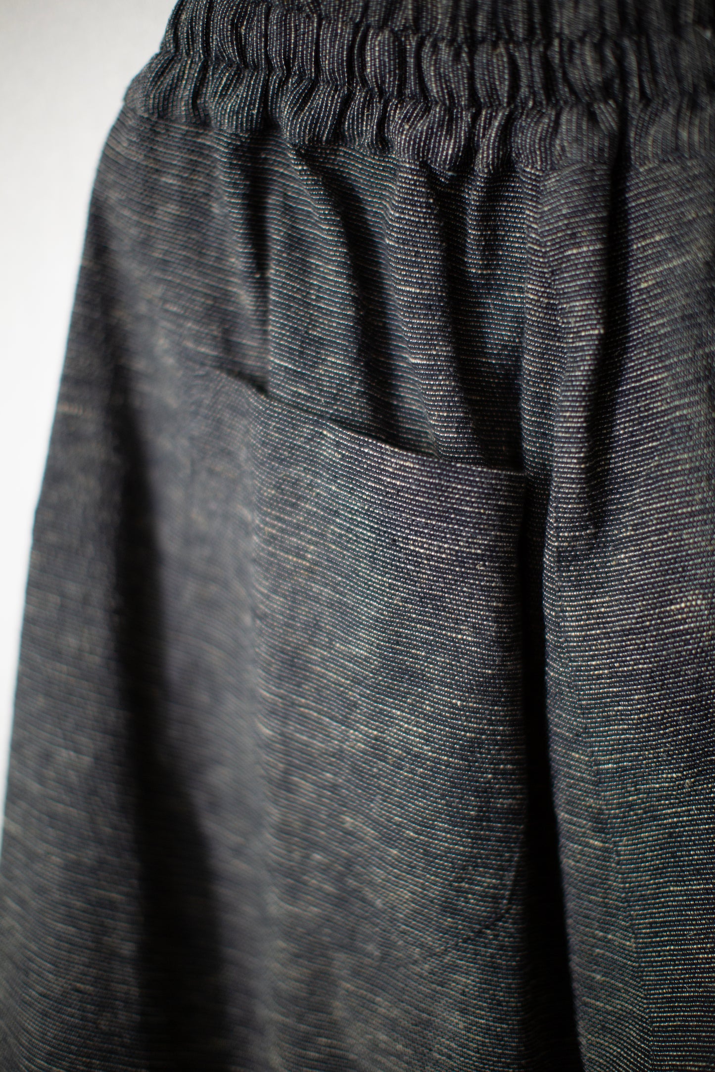 TROUSERS#94 - NOISE HEMP SILK COTTON STRIPES