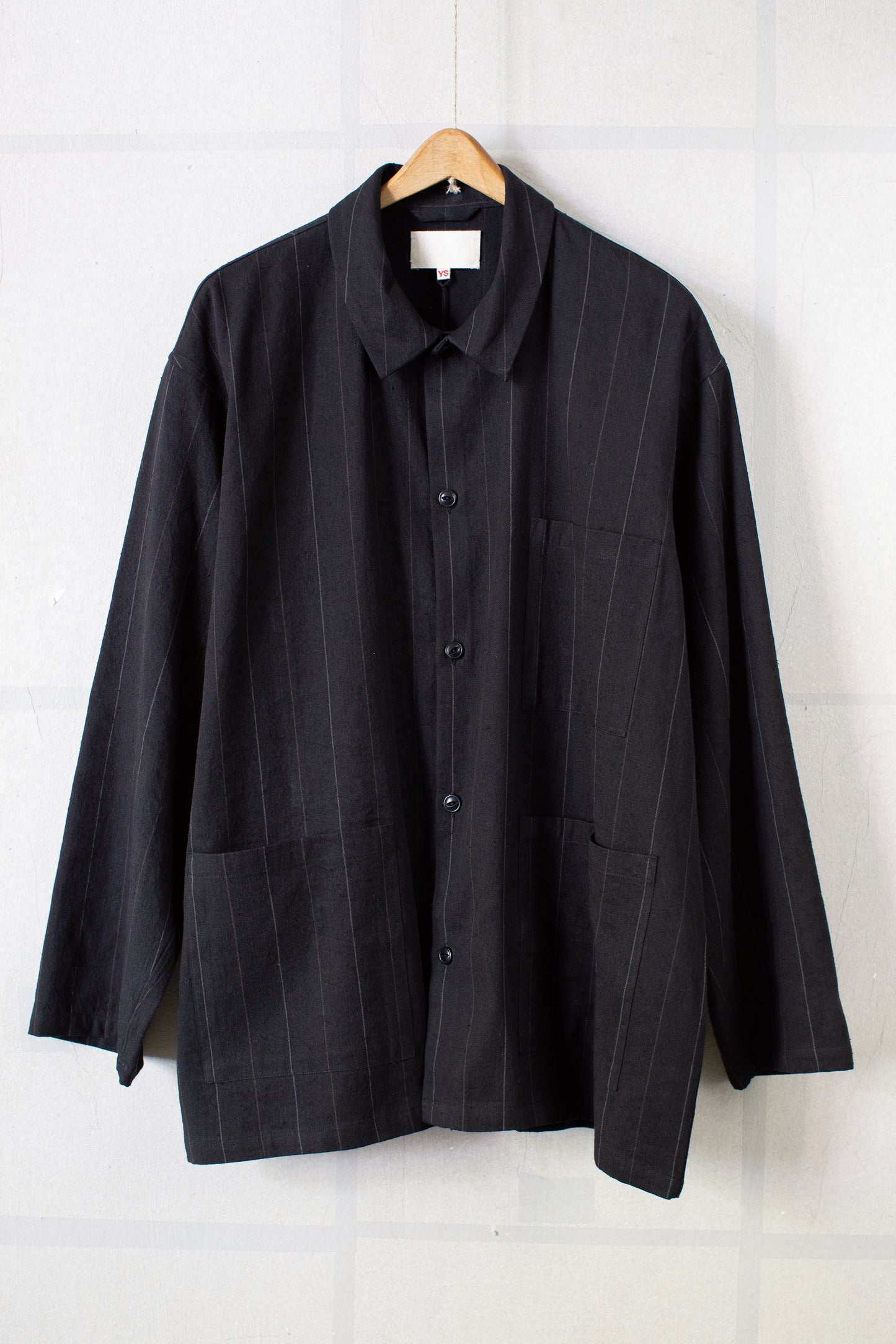 Stripe Work Shirt Jacket