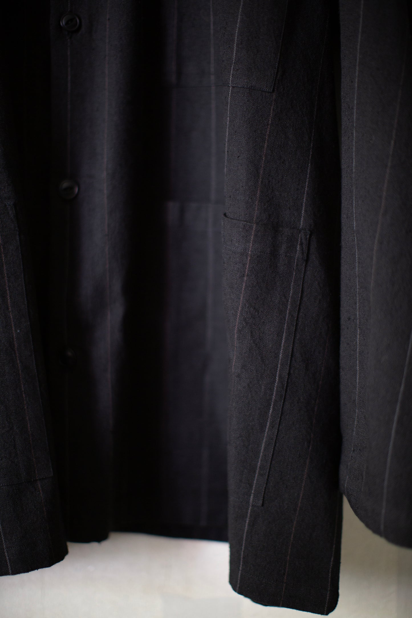 Stripe Work Shirt Jacket