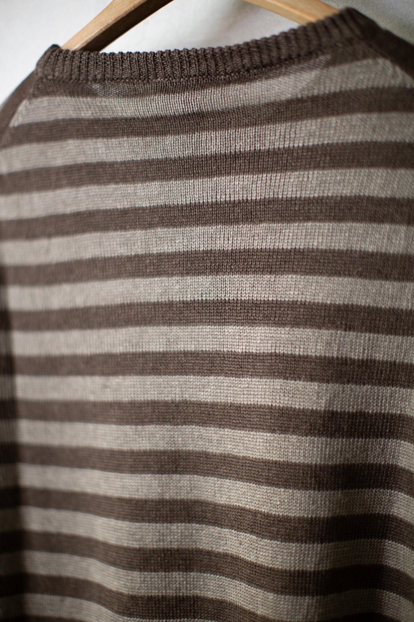 Brown/Taupe Thin Stripe Sweater