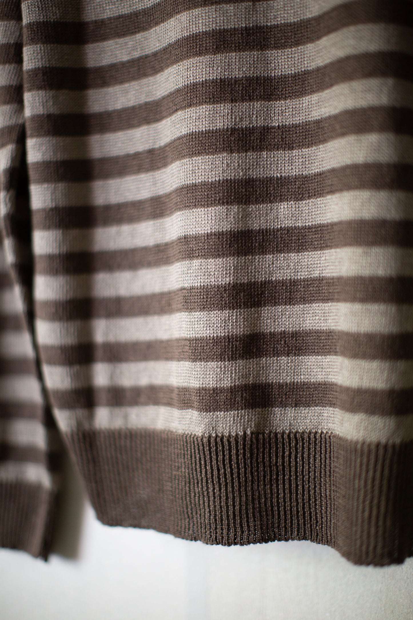Brown/Taupe Thin Stripe Sweater