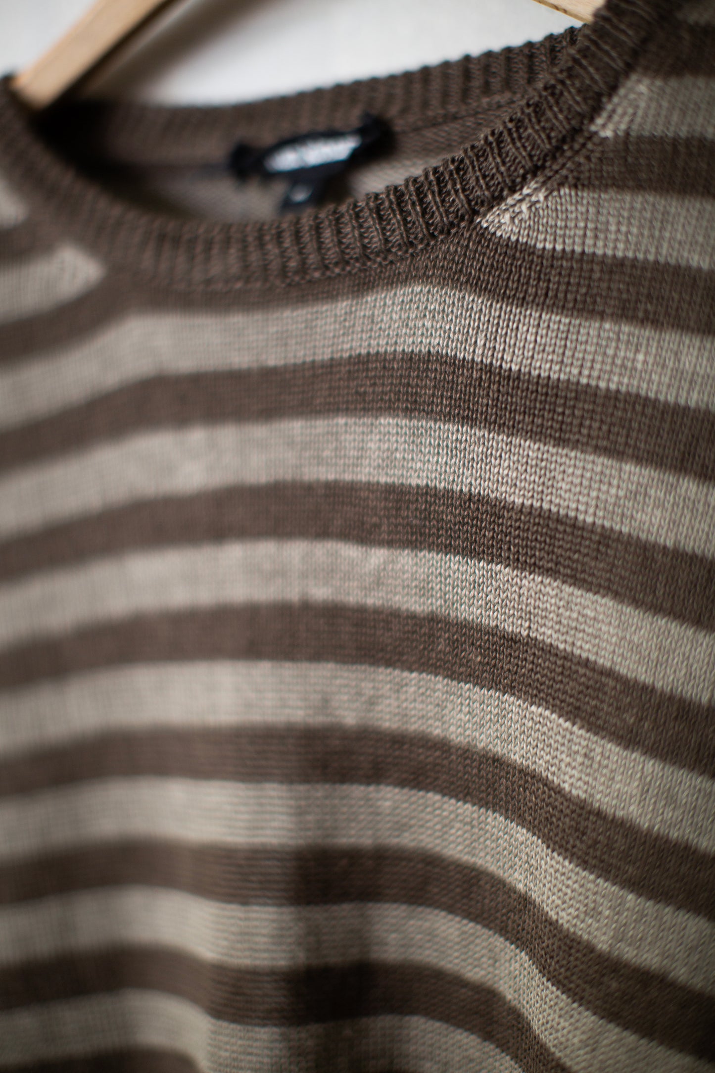 Brown/Taupe Thin Stripe Sweater