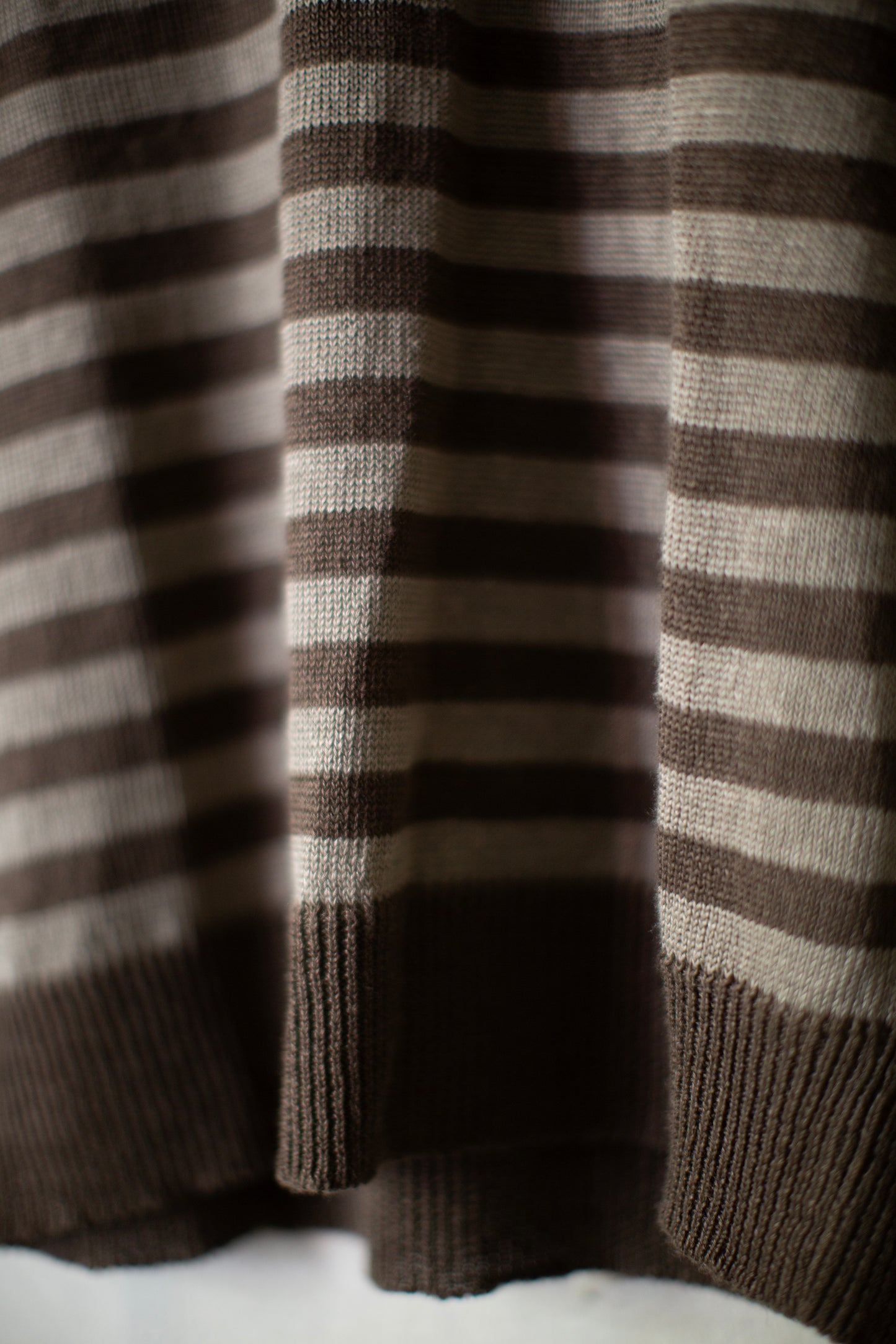 Brown/Taupe Thin Stripe Sweater