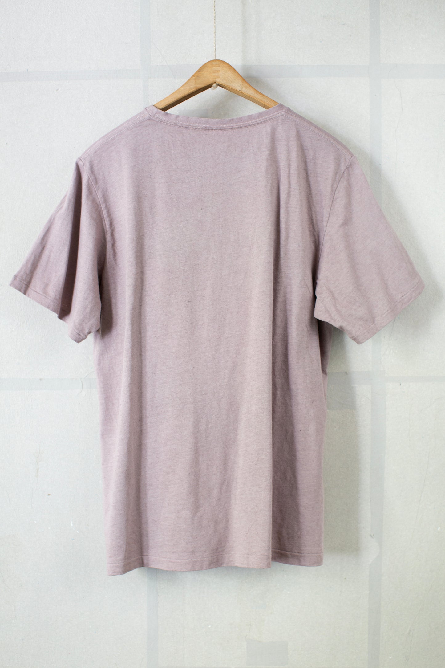 Short Sleeve tee in dark horse chestnut hemp jersey