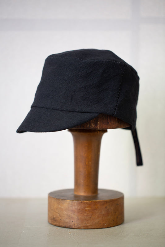 Washed black Field Cap