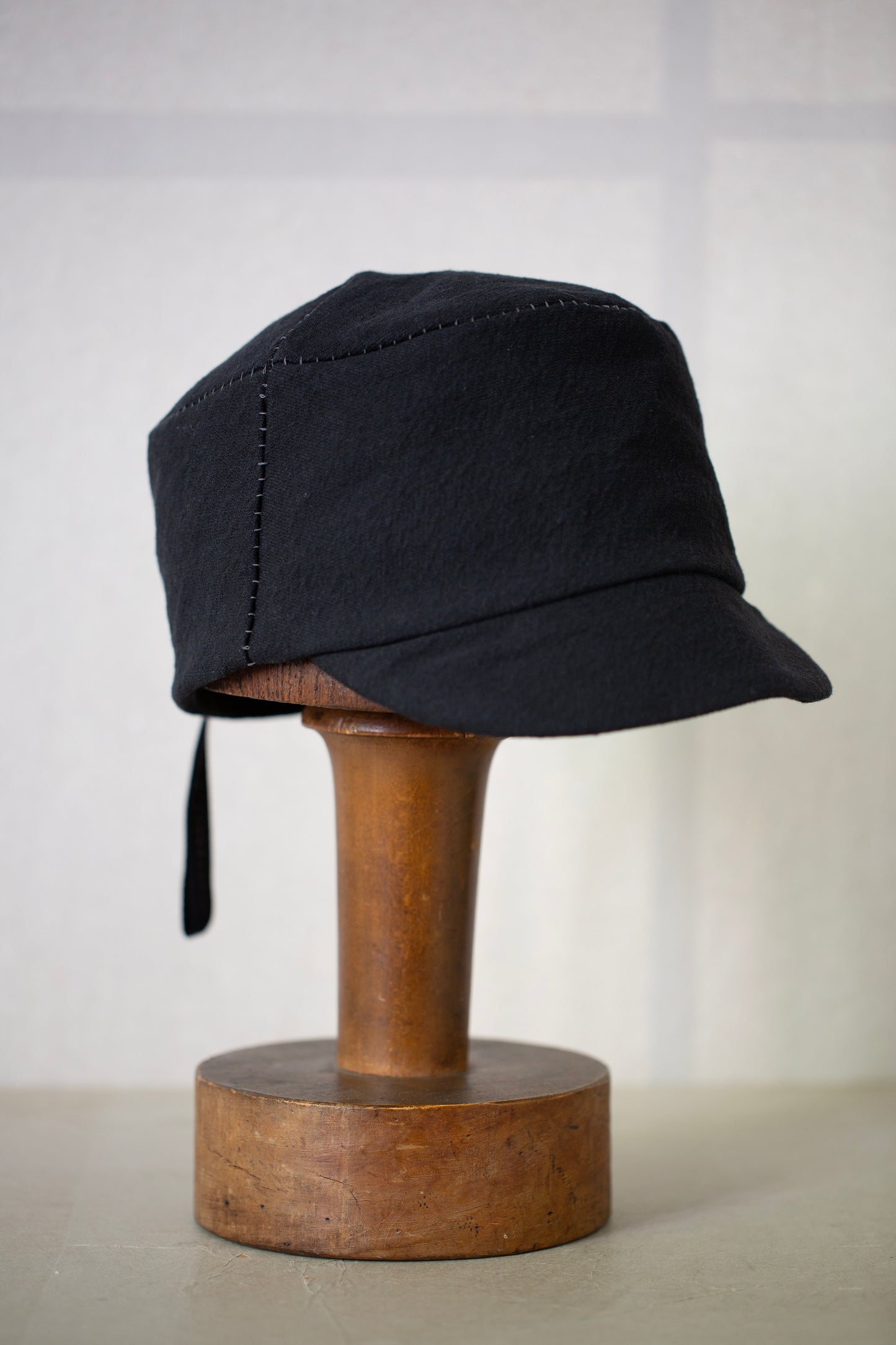 Washed black Field Cap