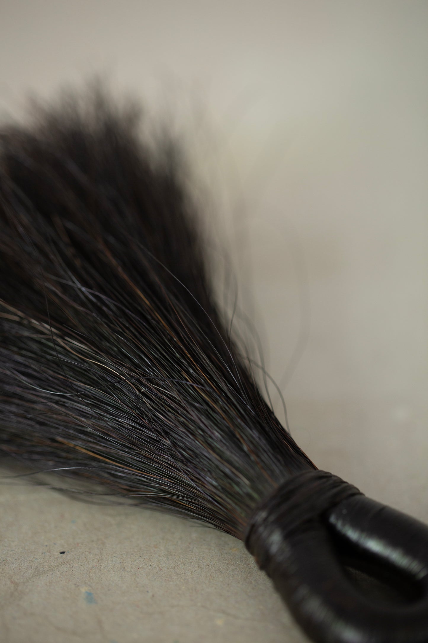 Ring-shaped Horsehair Brush by qiqi:qiqi