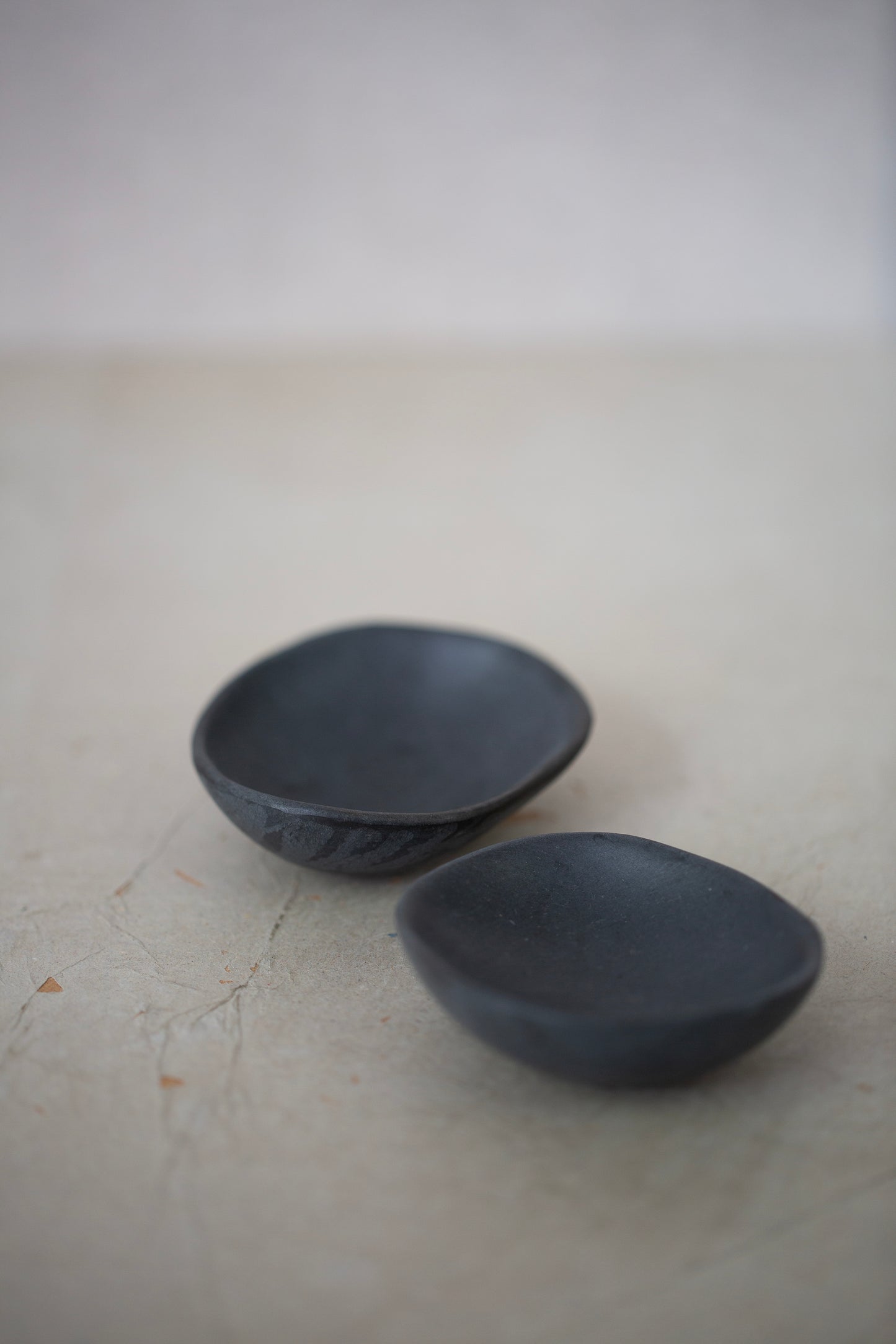 small black marble tray