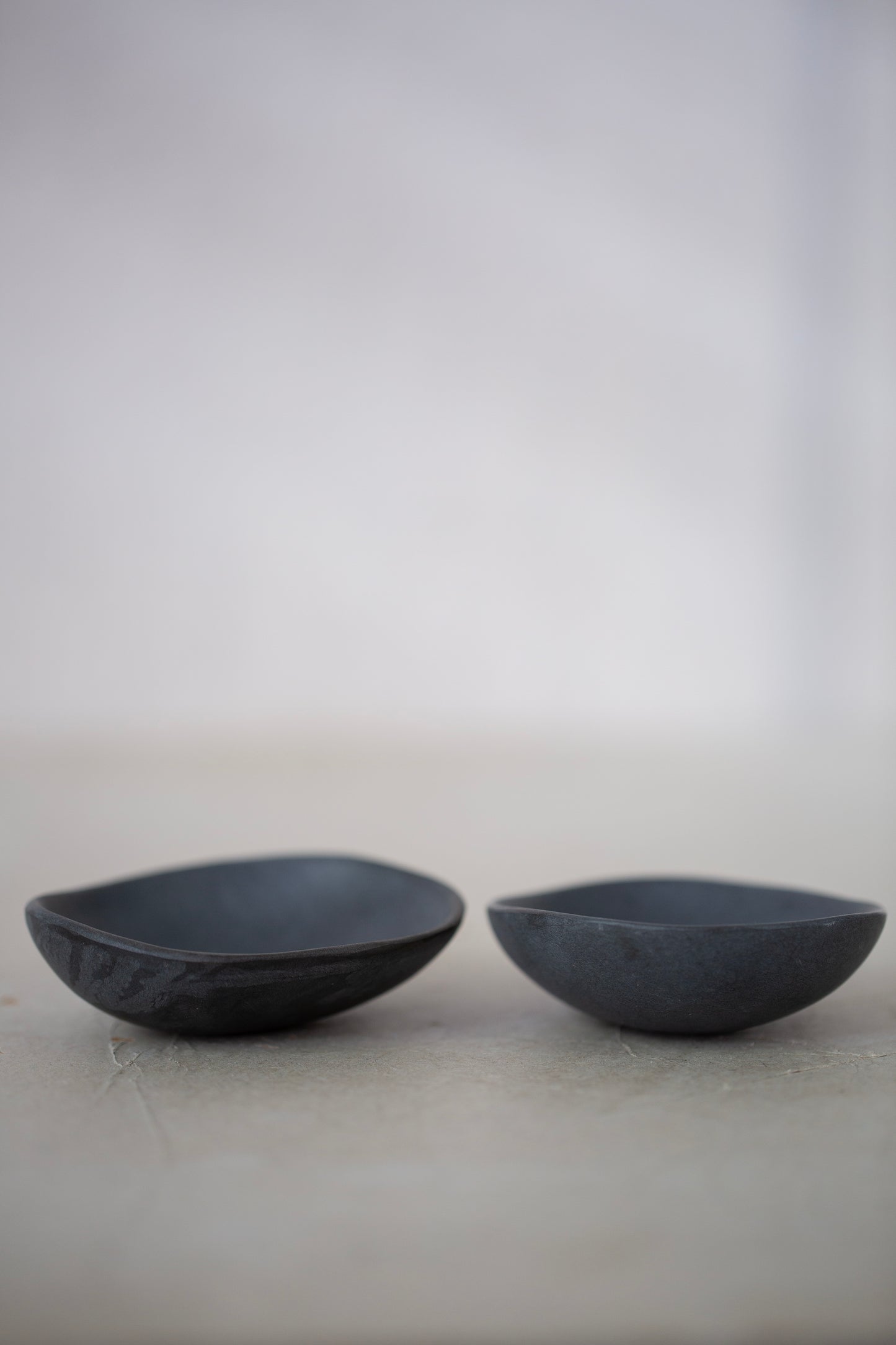 small black marble tray