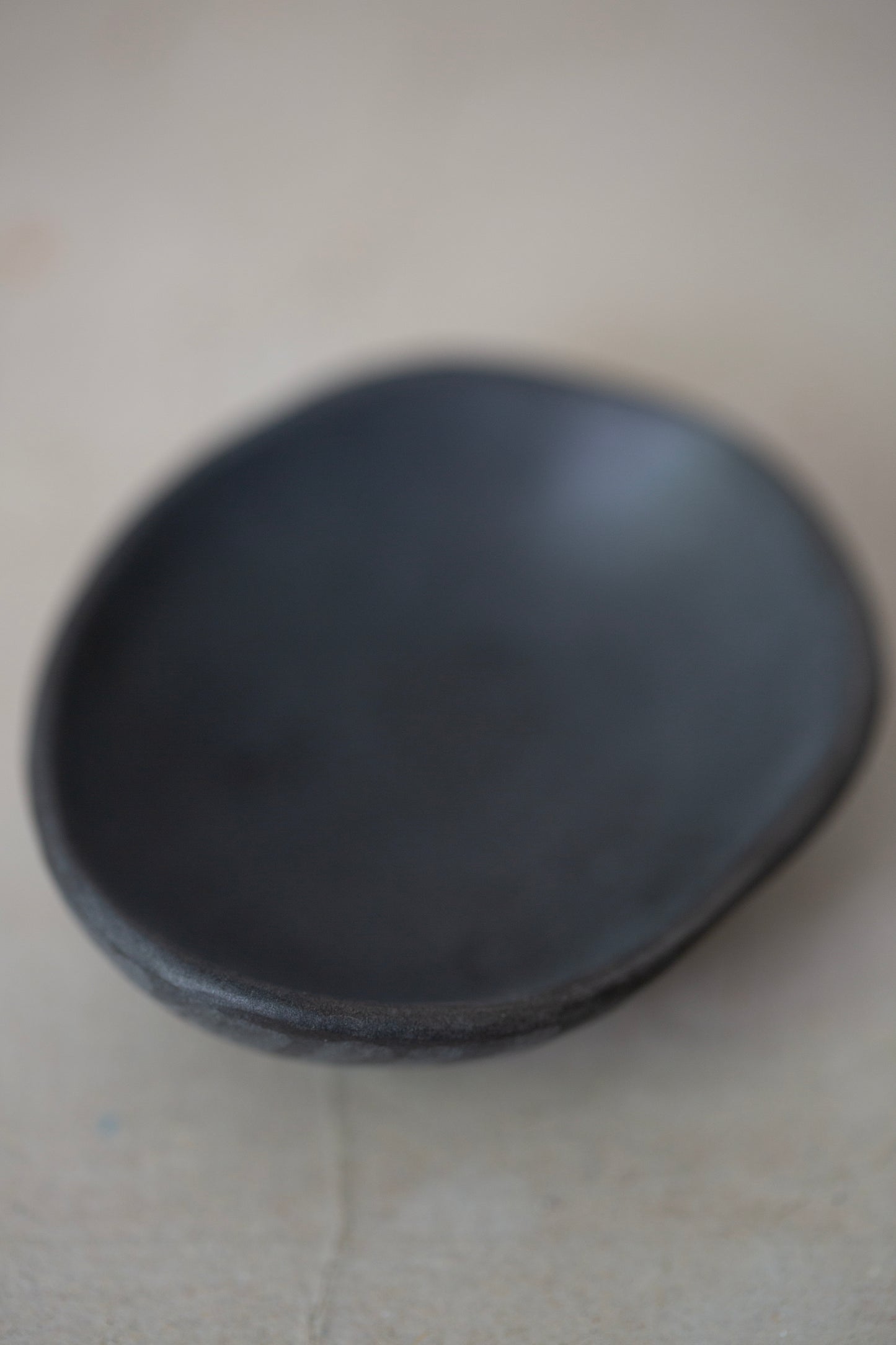 small black marble tray