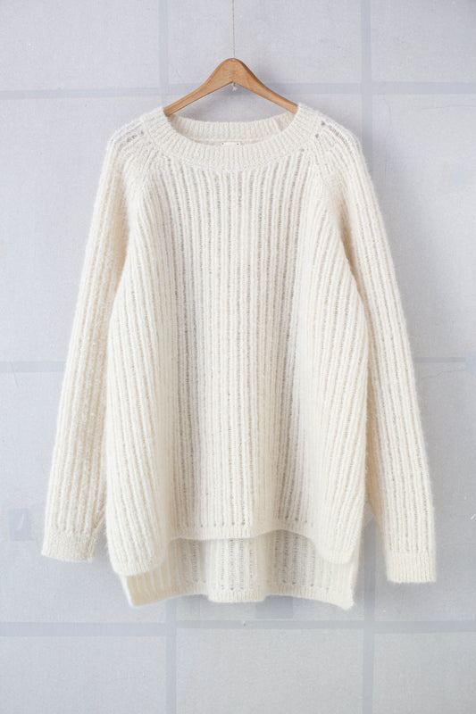 KNIT#71 - GOAT MOHAIR NATURAL