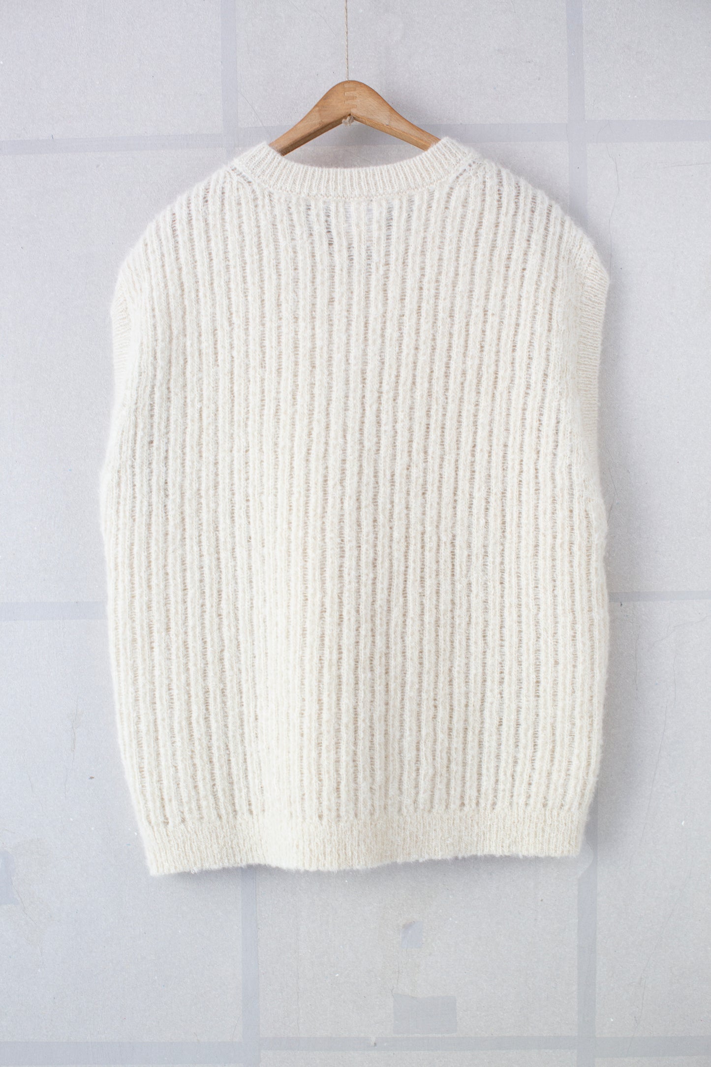 KNIT#72 - GOAT MOHAIR NATURAL