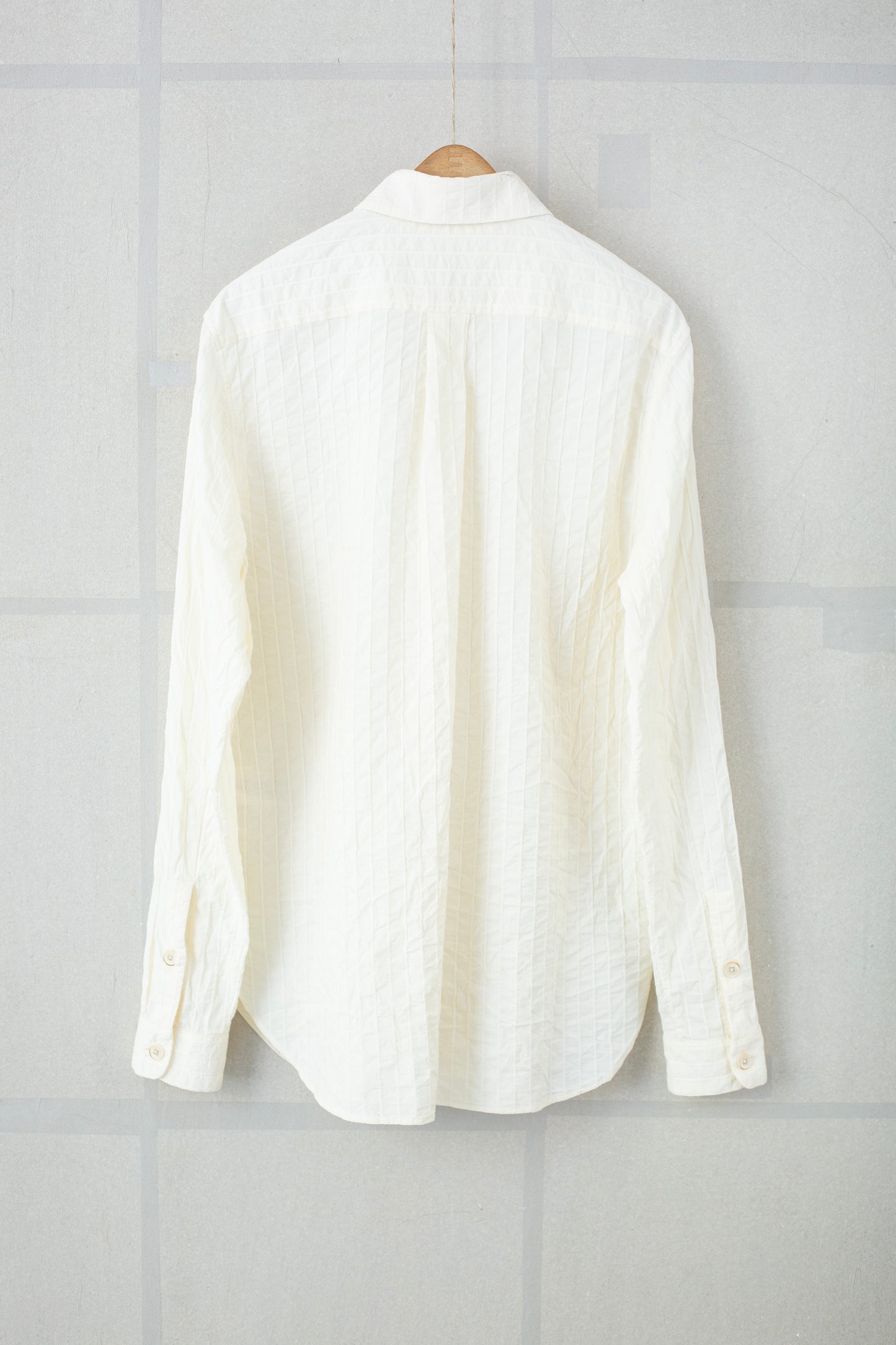 Cream casual shirt