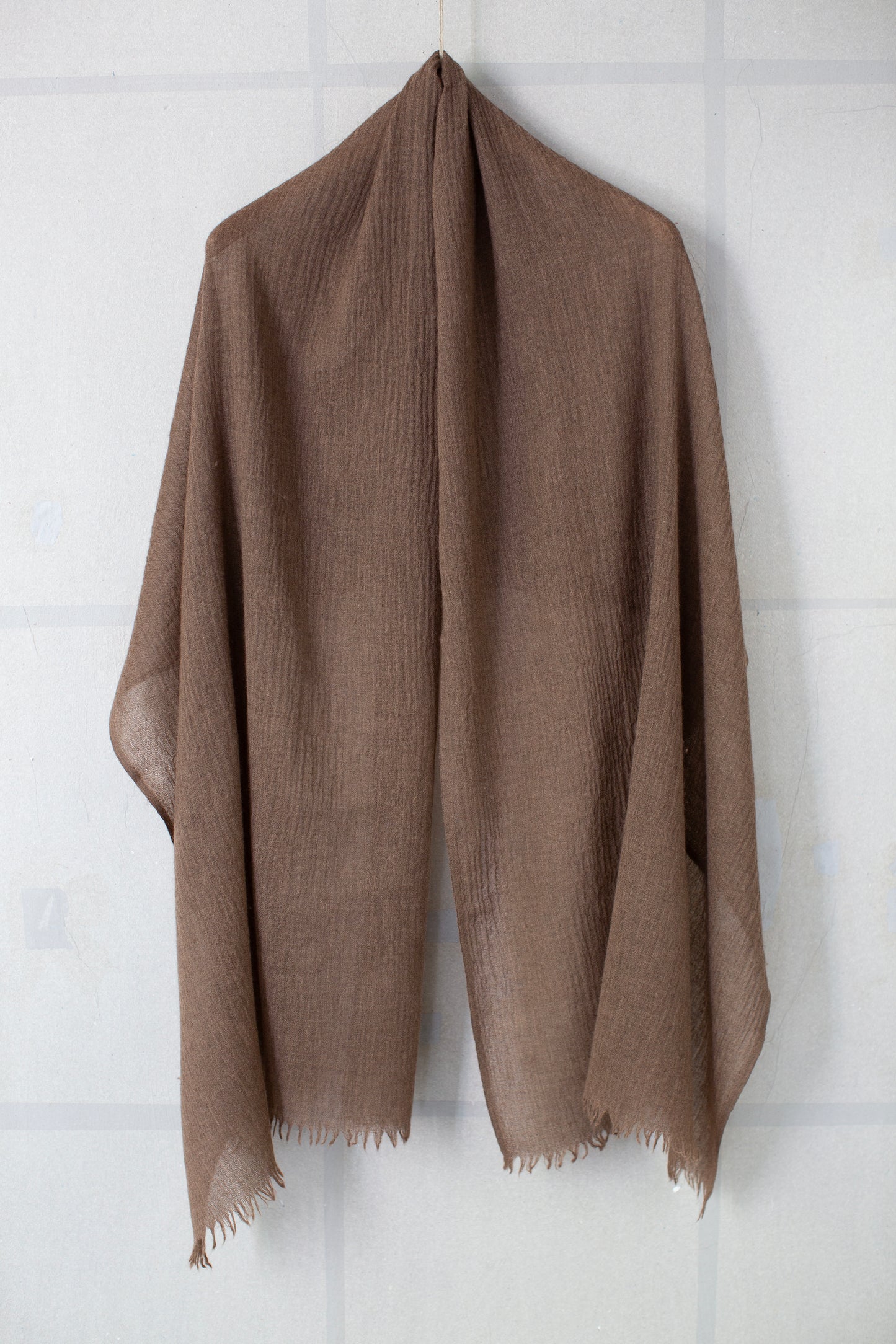 Golden Brown Light Scarf