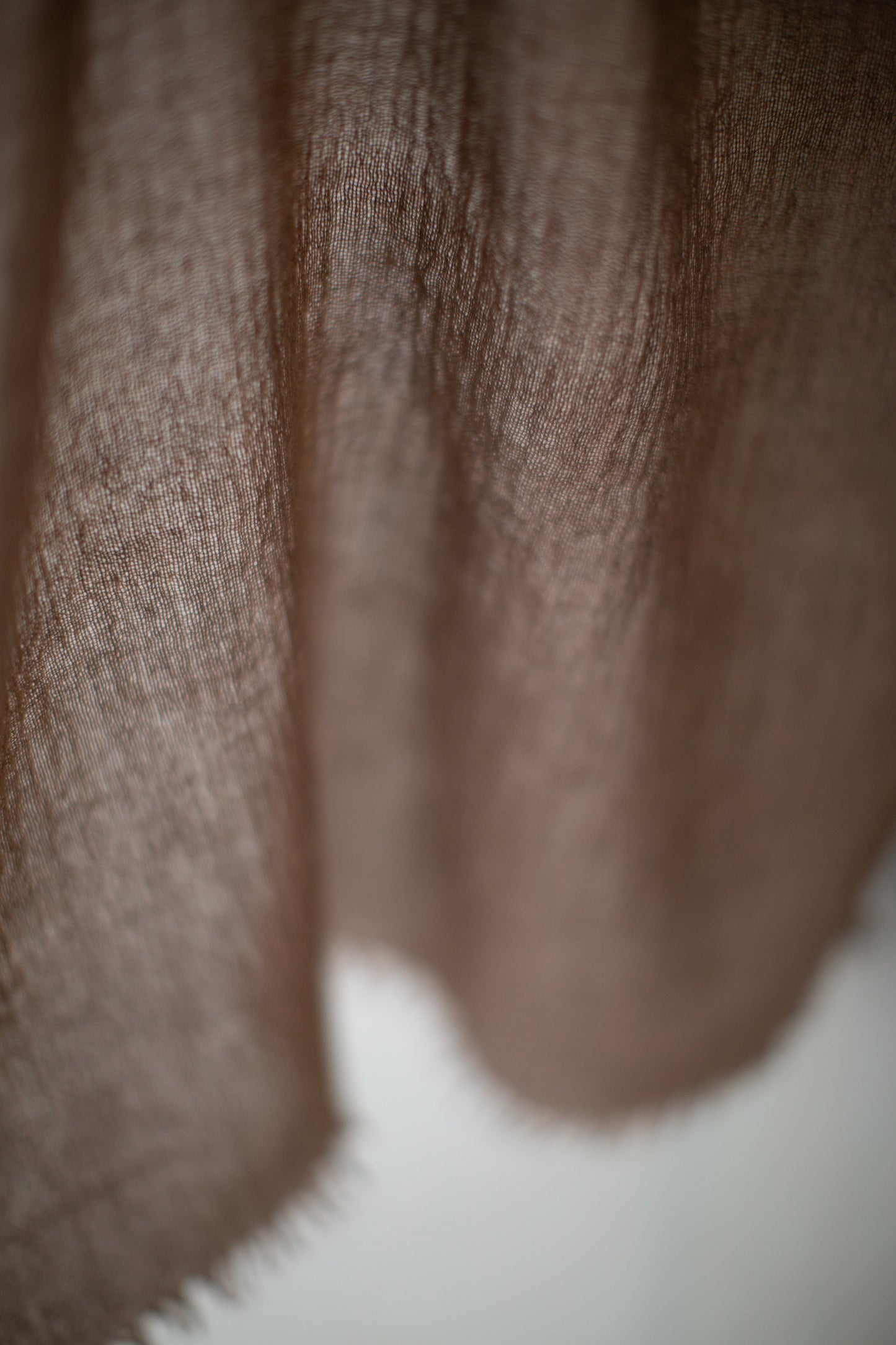 Golden Brown Light Scarf