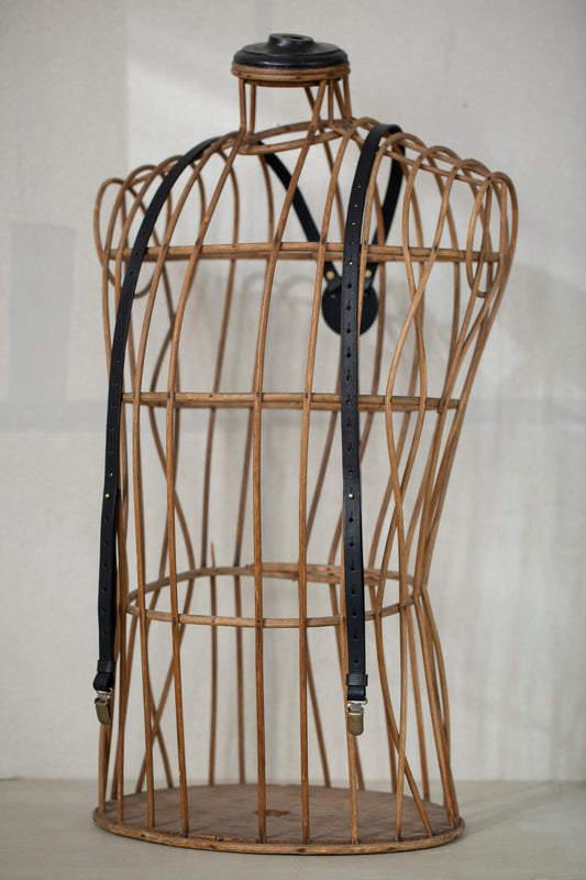 Black Leather suspender