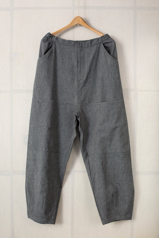 Indigo painter pants