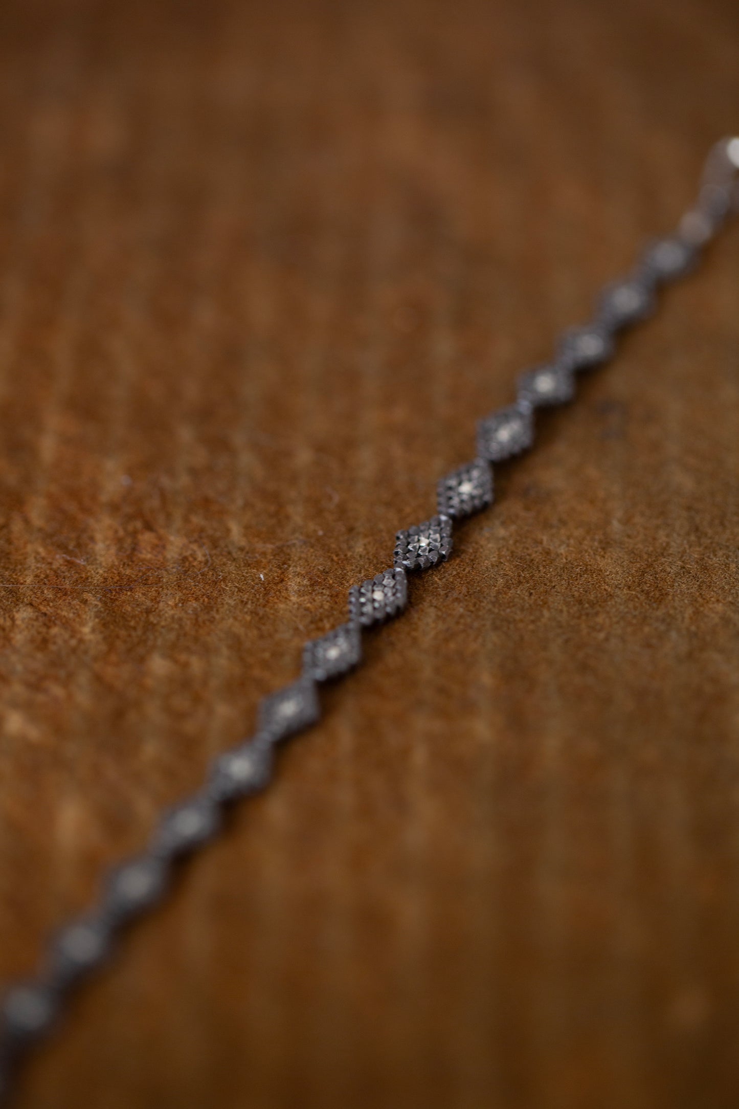 Silver beads bracelet