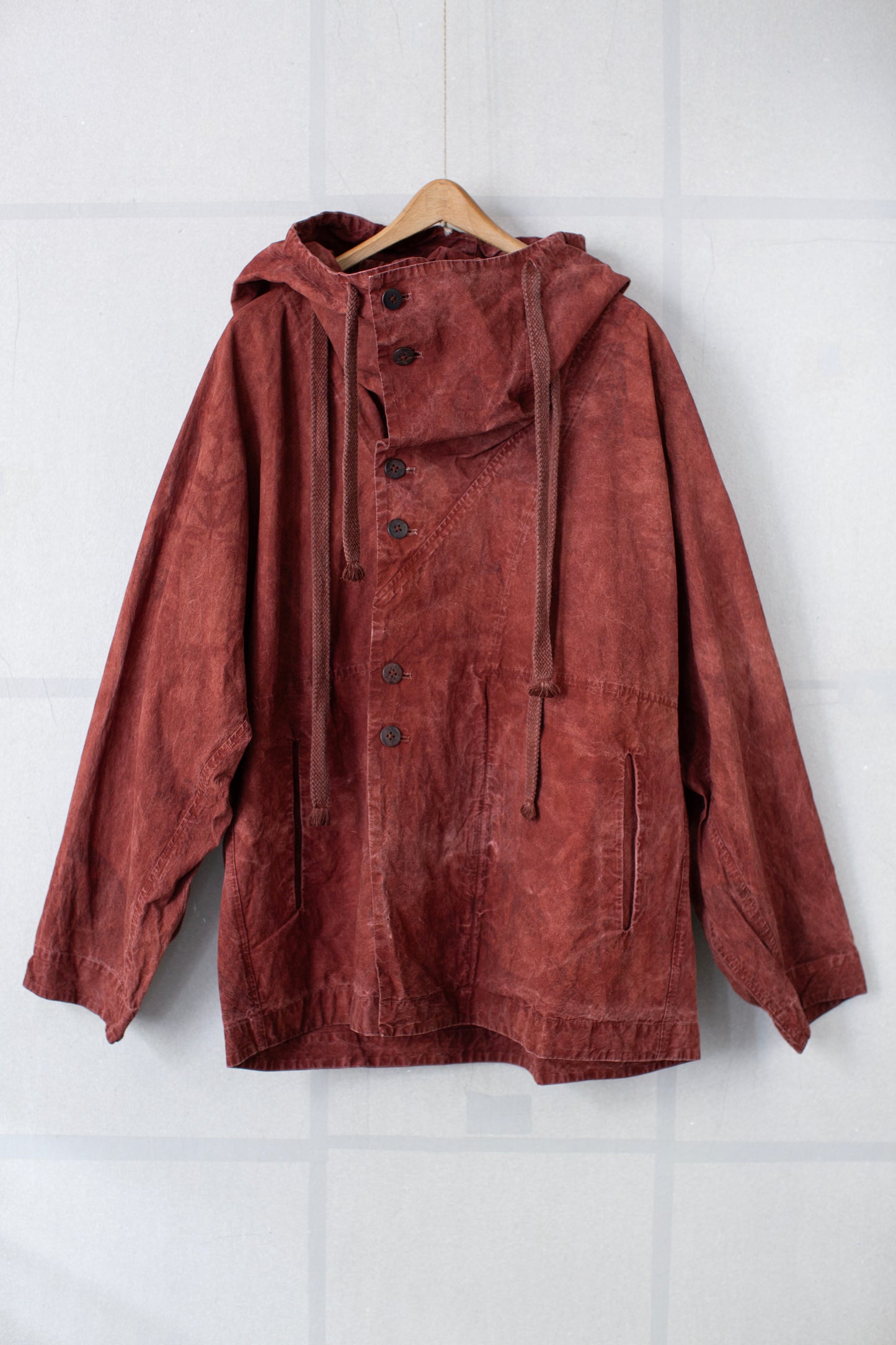 Rust Brown Coverd Jacket