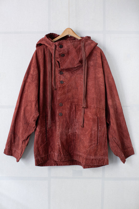 Rust Brown Coverd Jacket