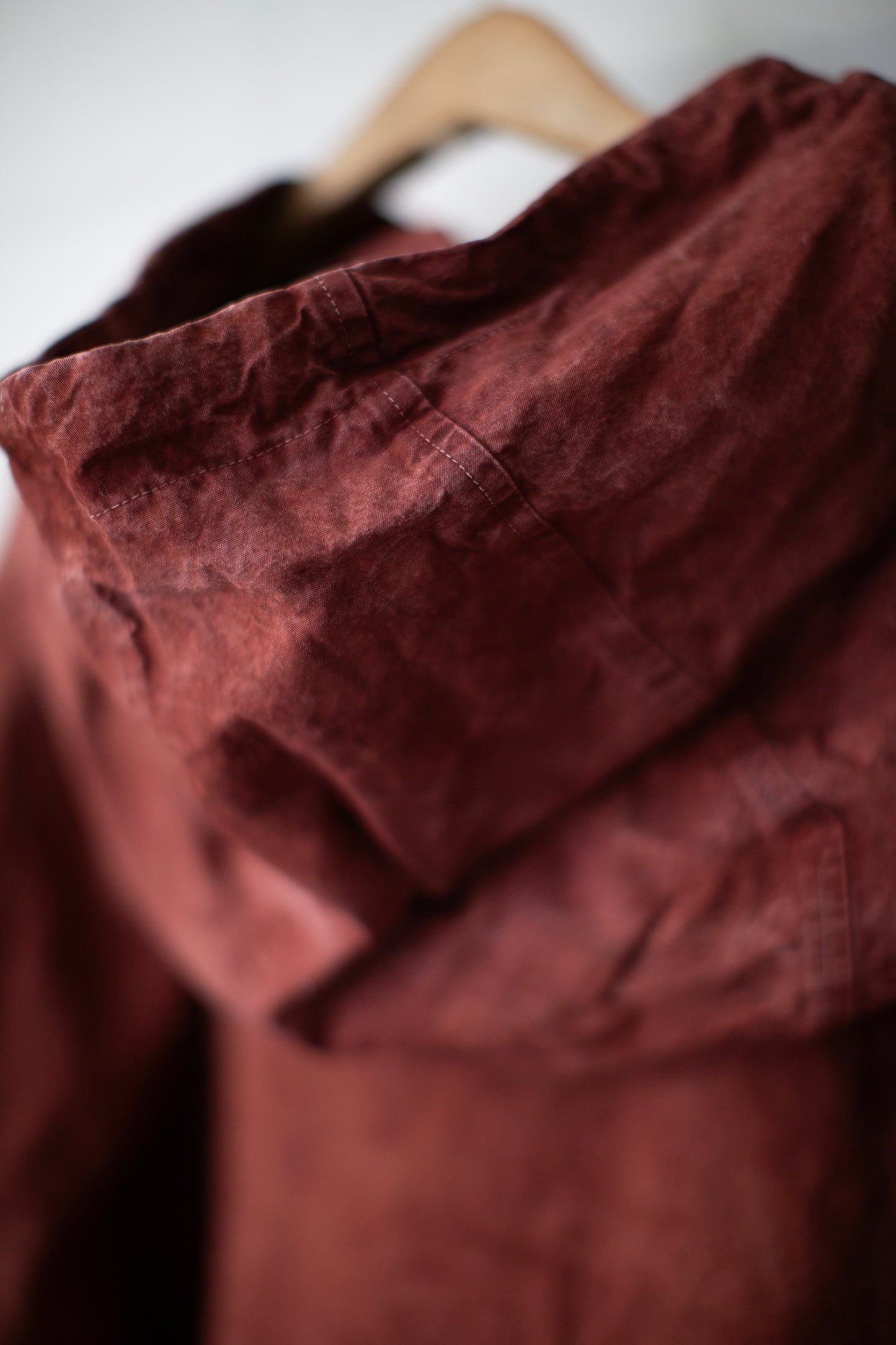 Rust Brown Coverd Jacket