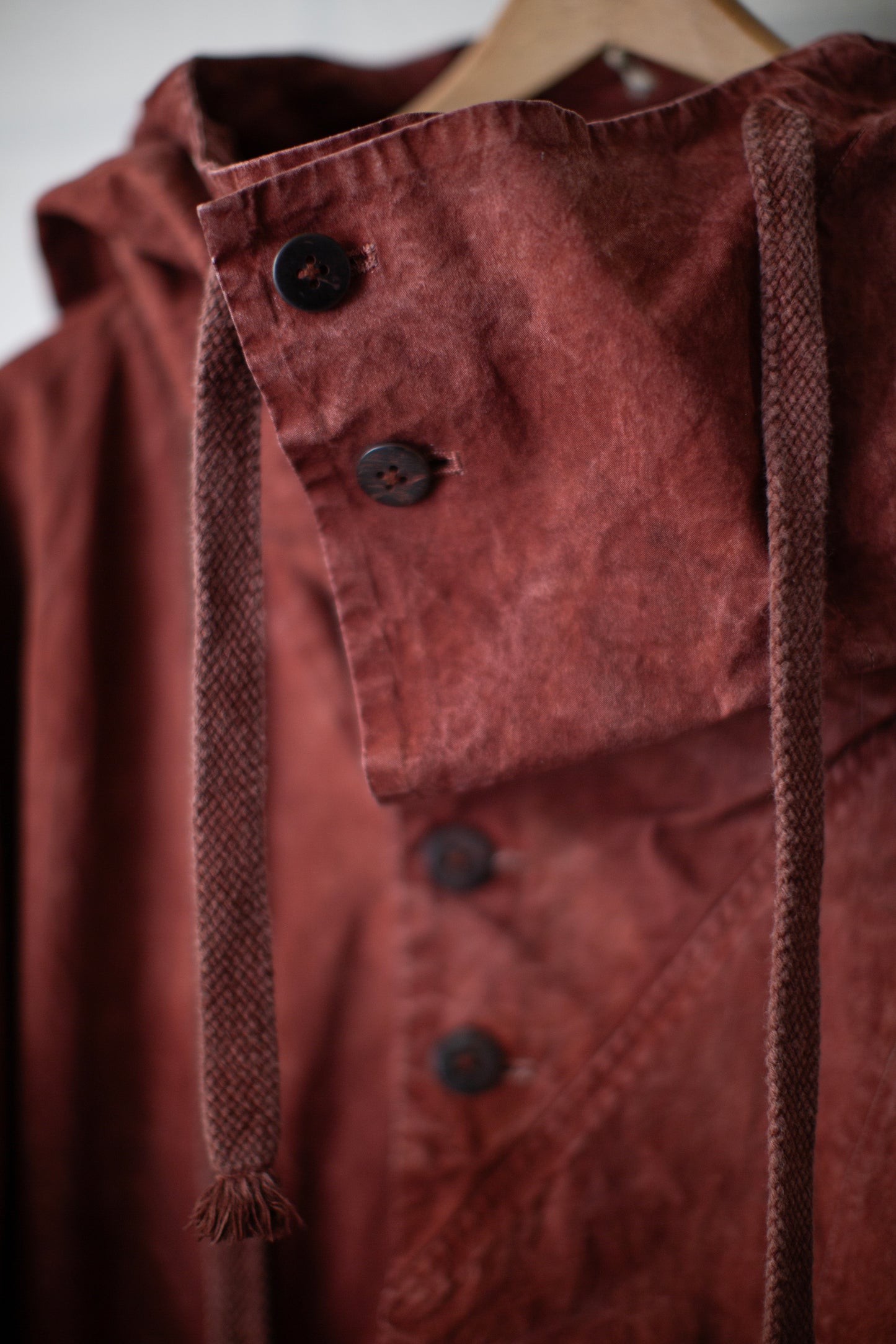 Rust Brown Coverd Jacket