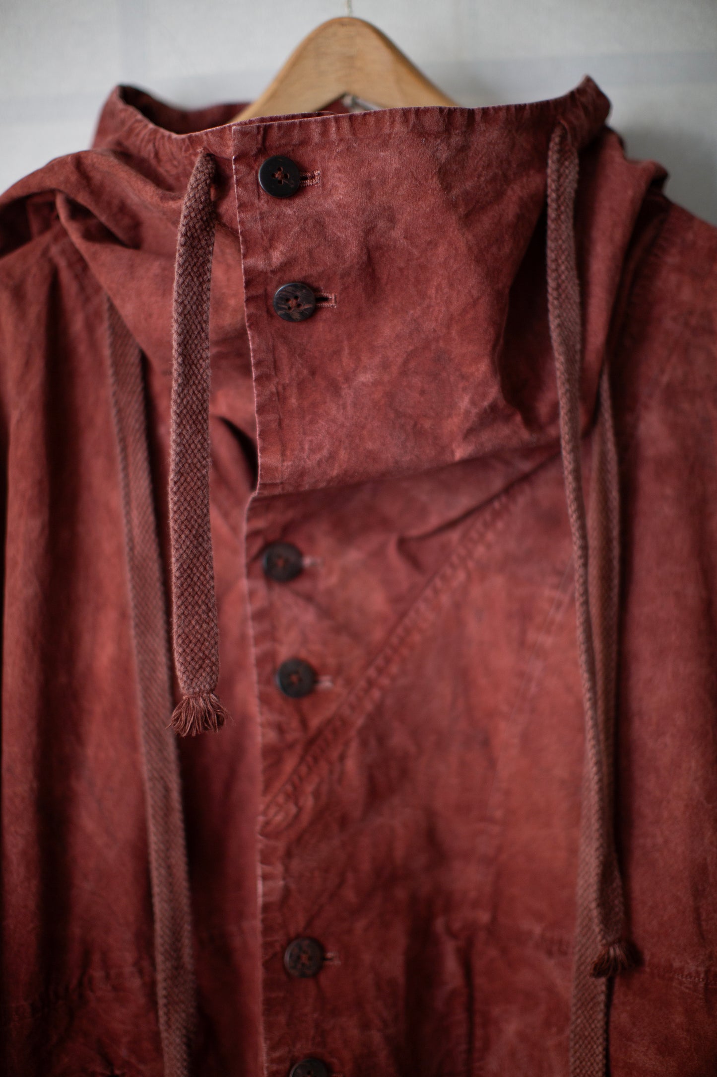 Rust Brown Coverd Jacket