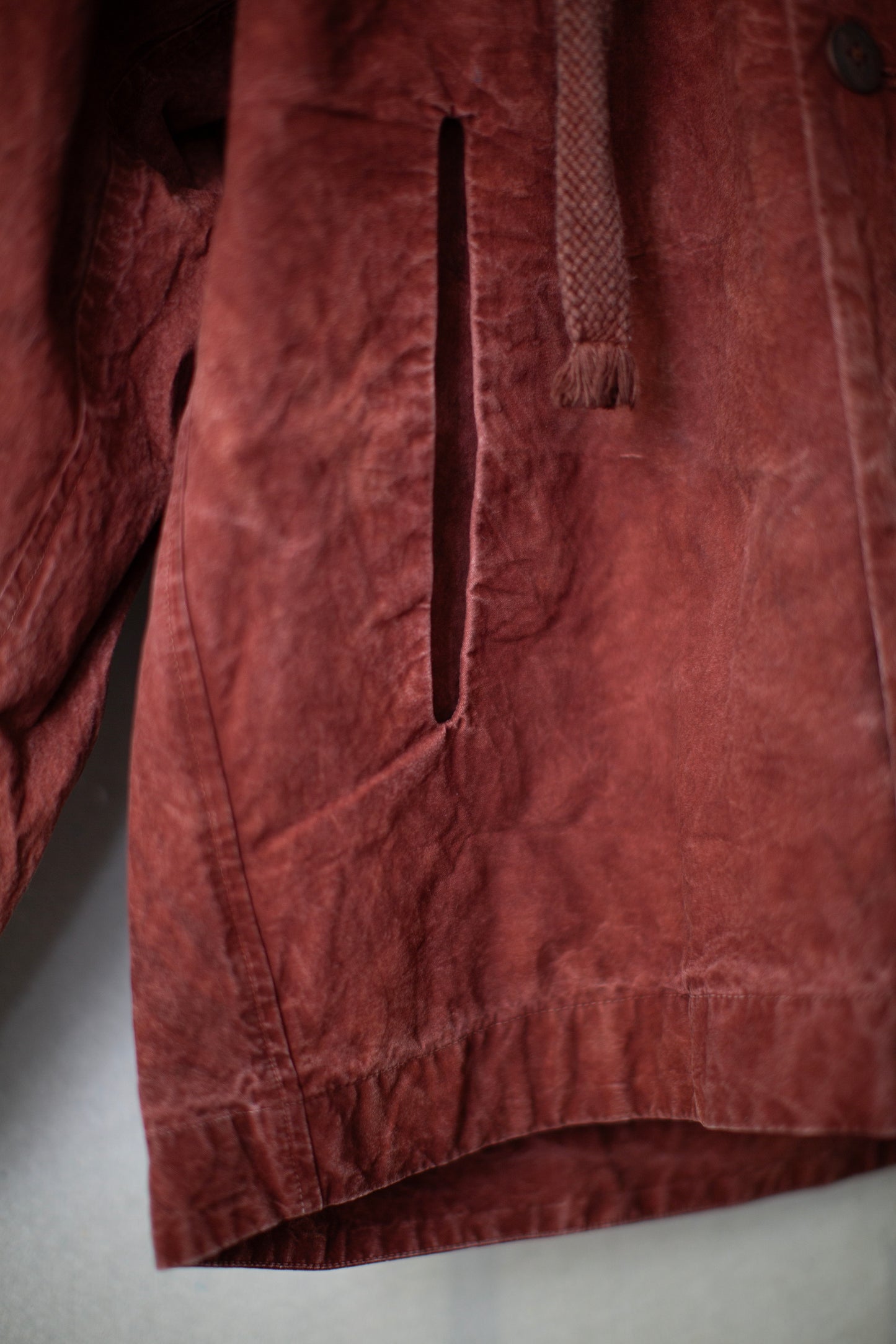 Rust Brown Coverd Jacket