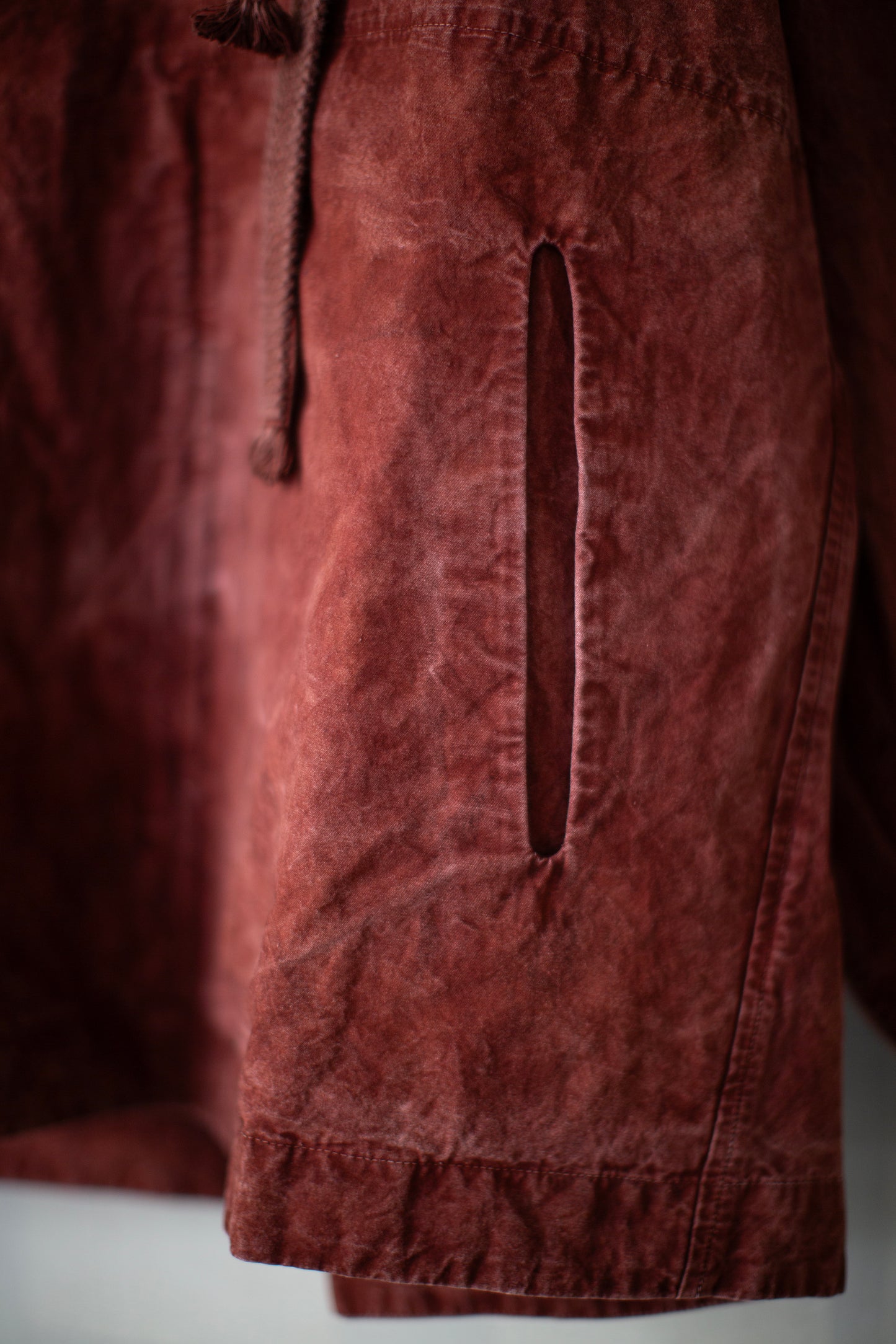 Rust Brown Coverd Jacket