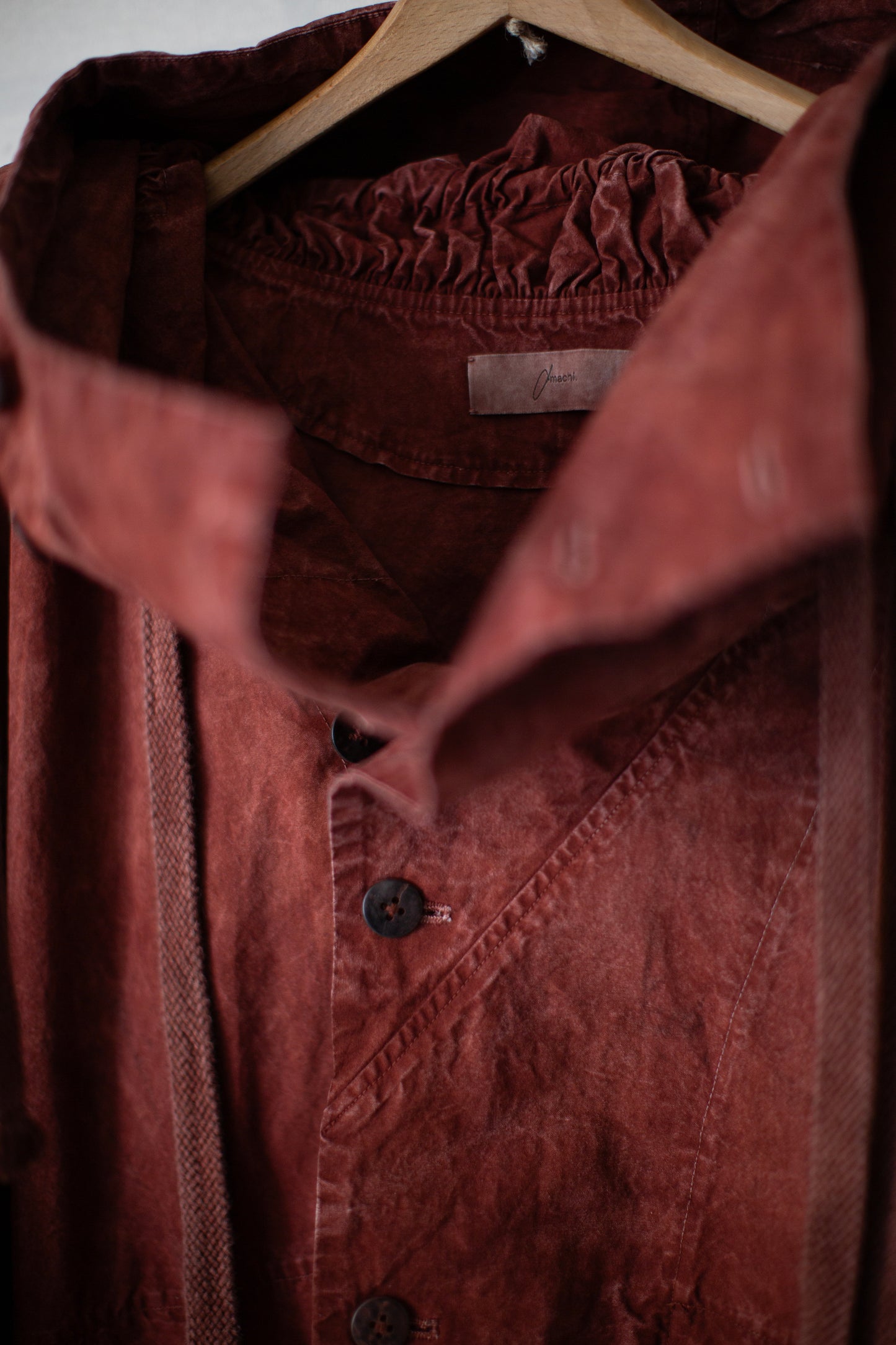 Rust Brown Coverd Jacket
