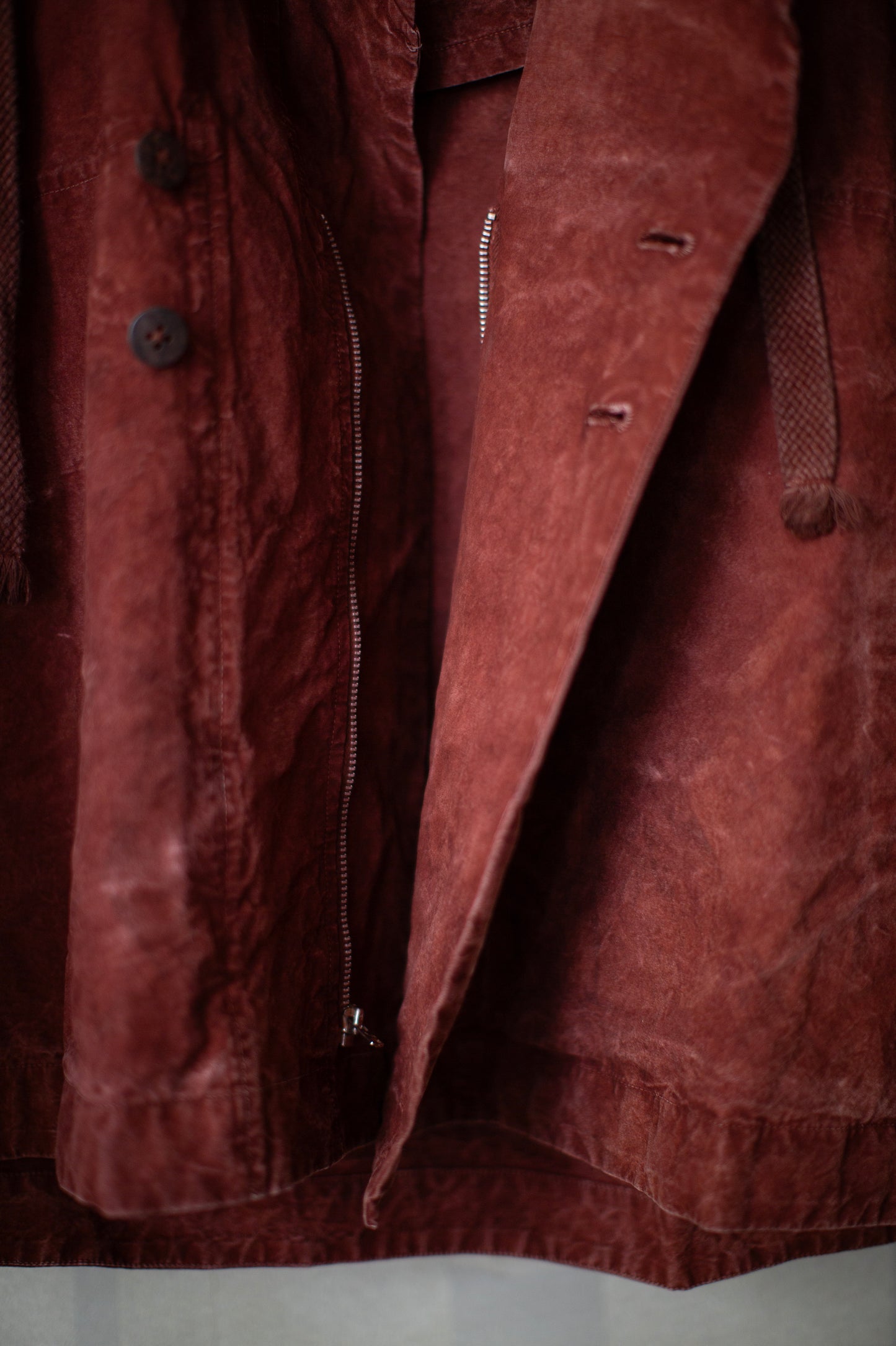 Rust Brown Coverd Jacket