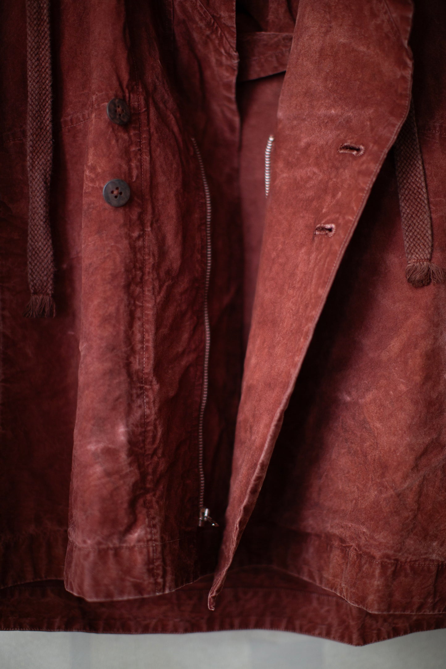 Rust Brown Coverd Jacket